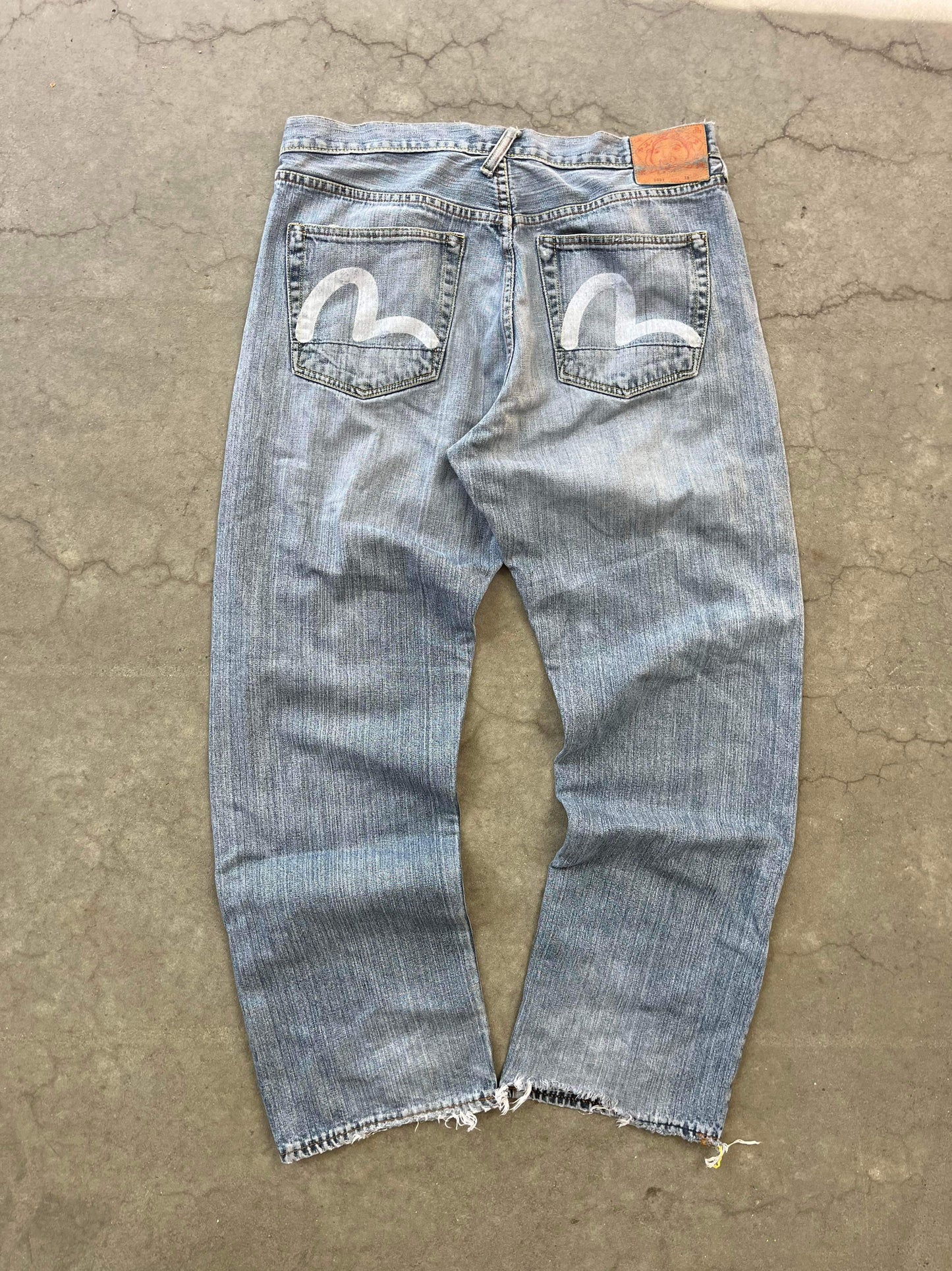 (36”) Evisu Japanese Denim Jeans