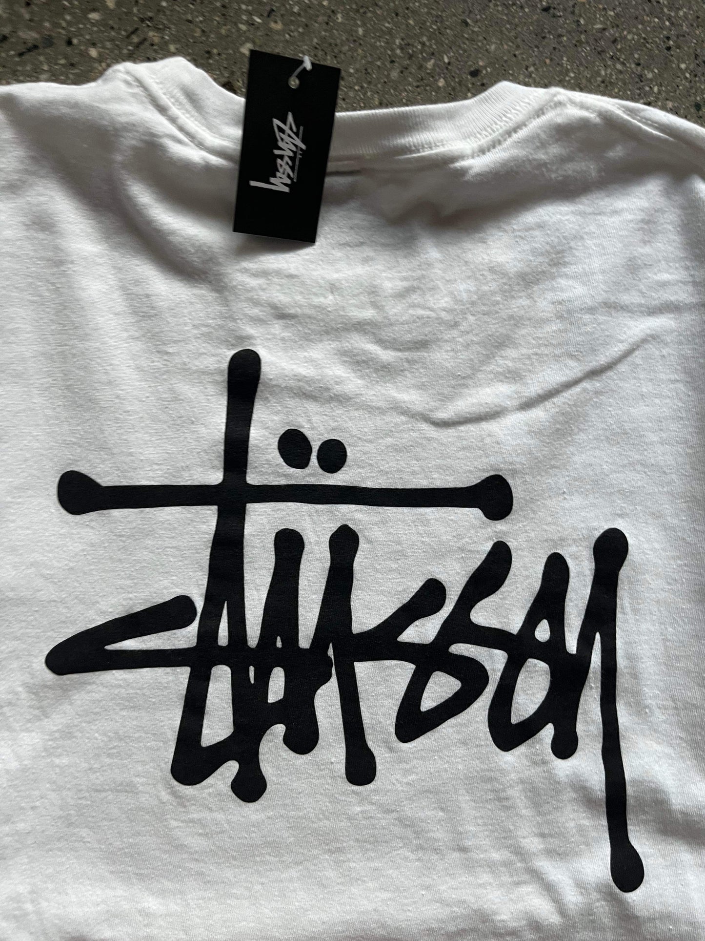 (L) Stussy LS Script BNWT