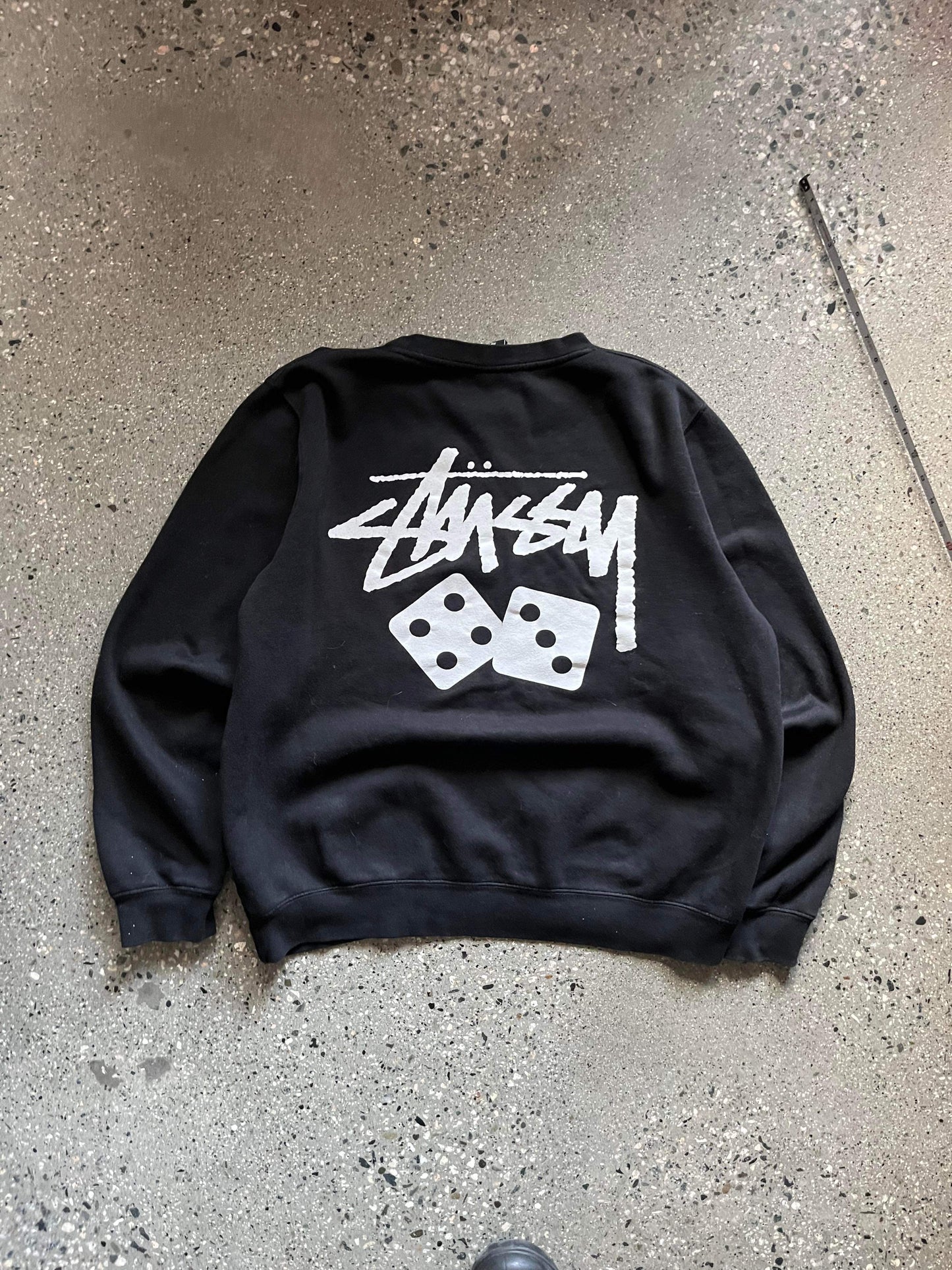 (M) Stussy Dominos Crewneck