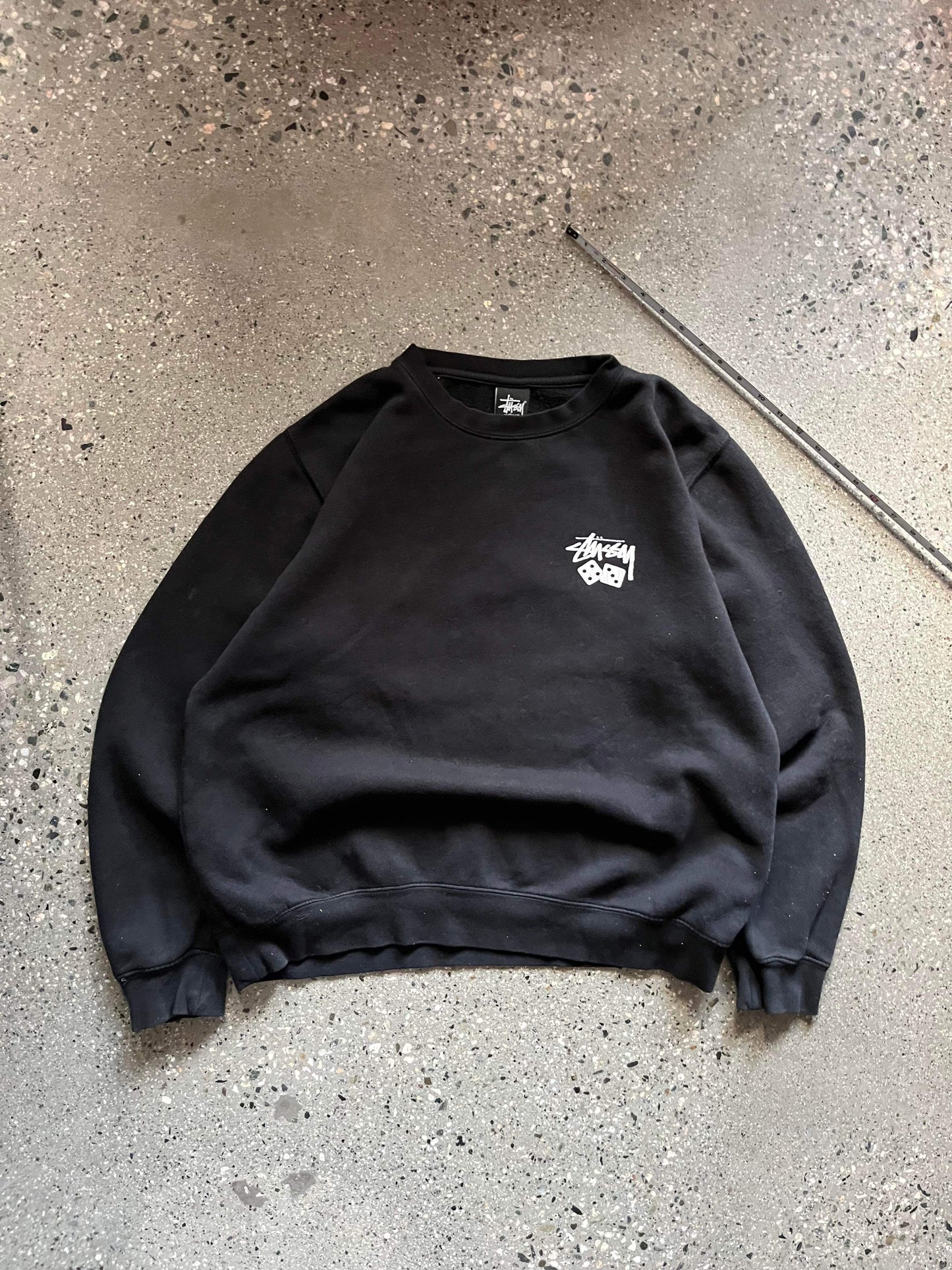 (M) Stussy Dominos Crewneck