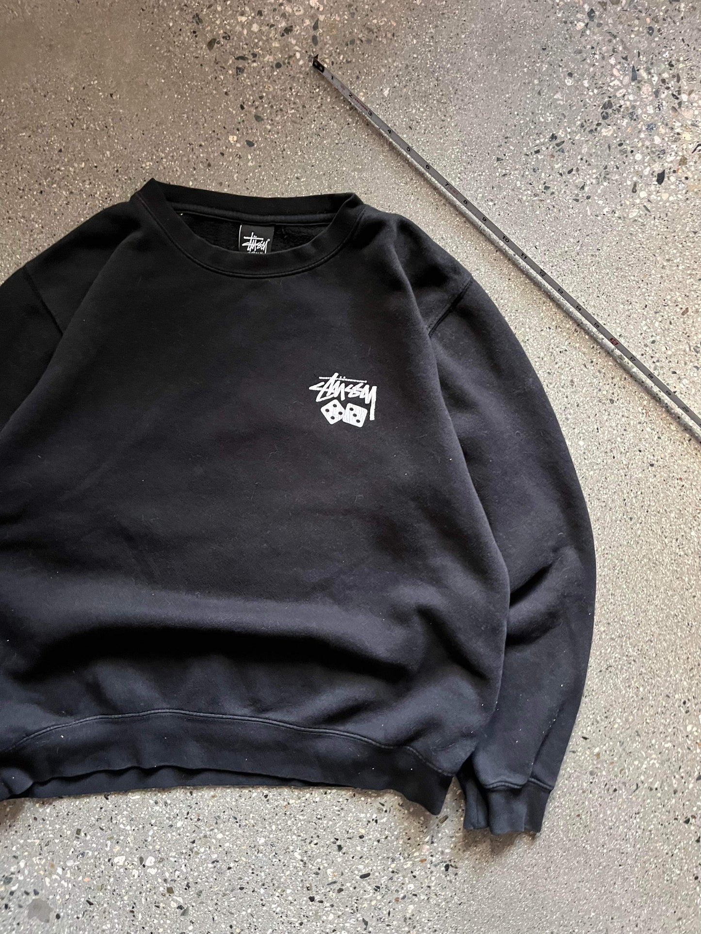 (M) Stussy Dominos Crewneck