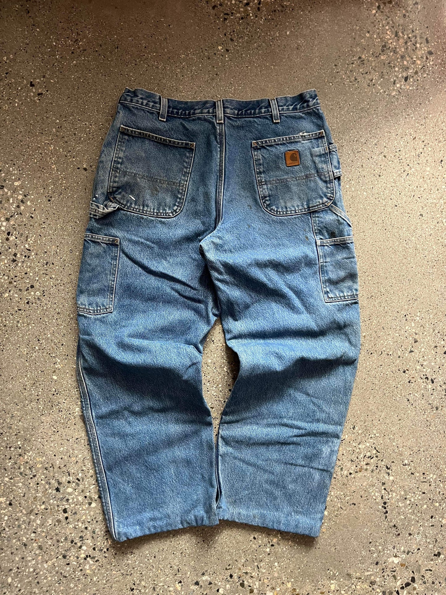 (36”) Carhartt Sunfaded Carpenter Jeans