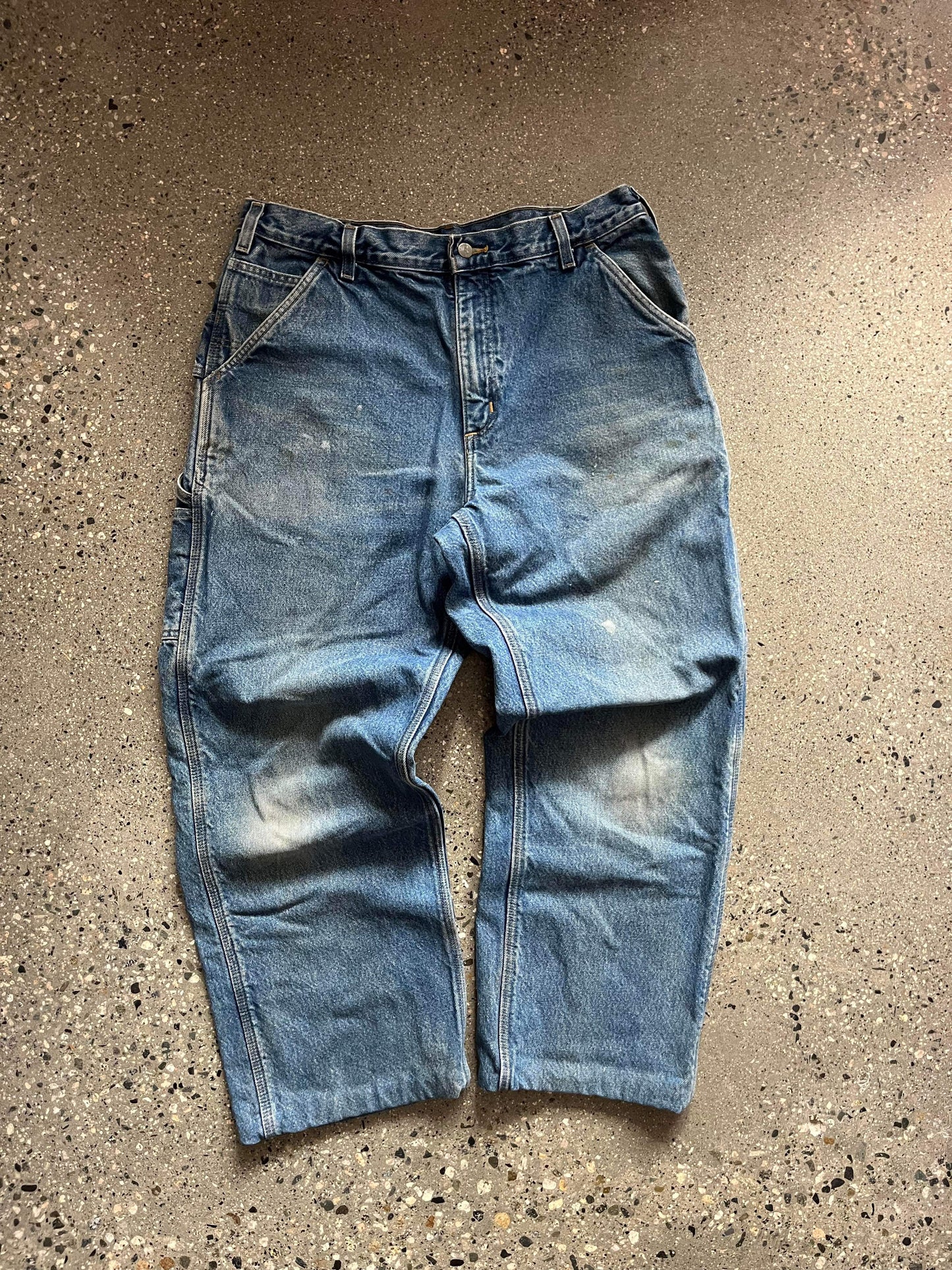 (36”) Carhartt Sunfaded Carpenter Jeans