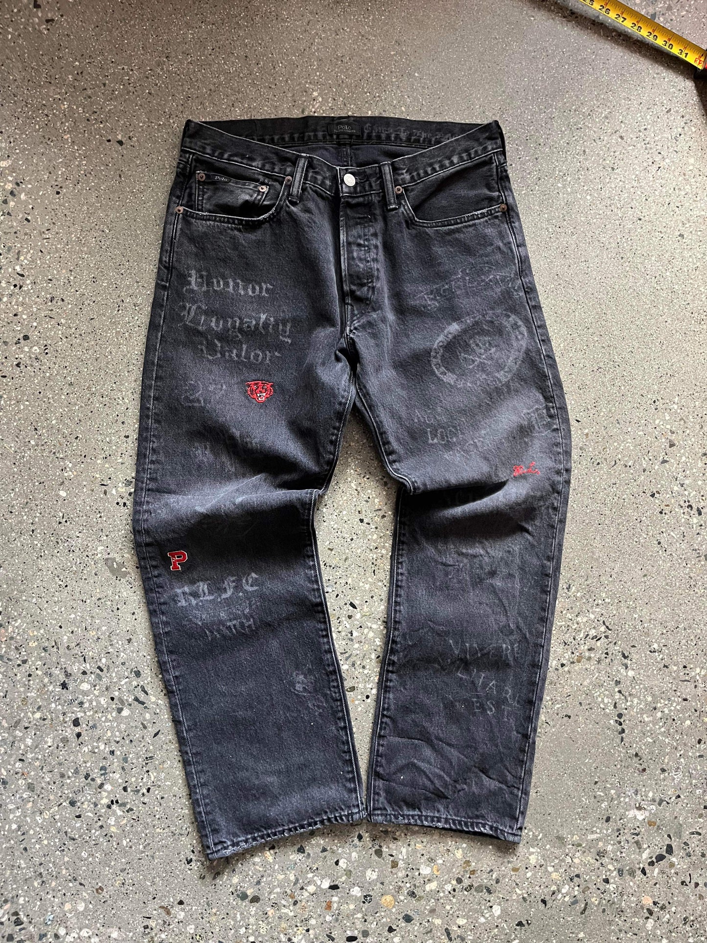 (32”) Vintage Polo Y2K Style Jeans