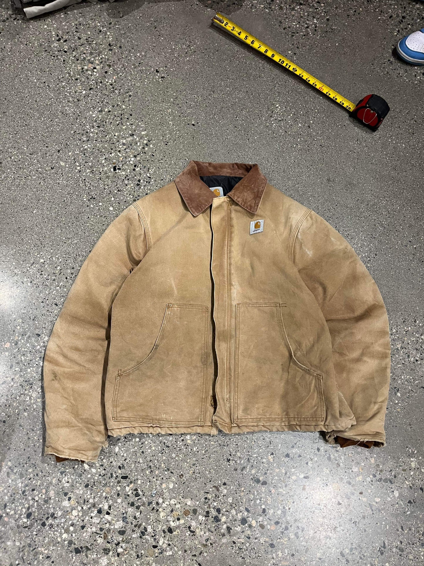 (L) Vintage Carhartt Hybrid Chore Detroit Jacket