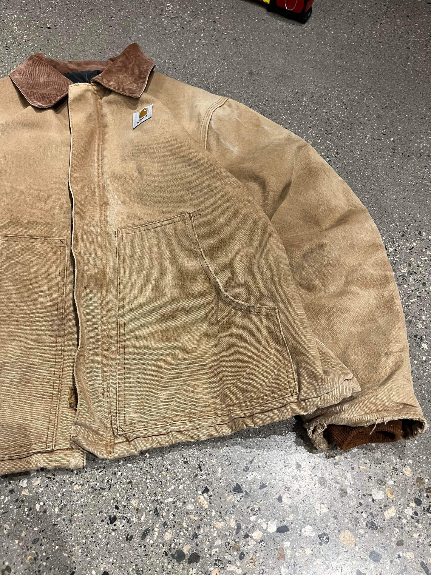 (L) Vintage Carhartt Hybrid Chore Detroit Jacket