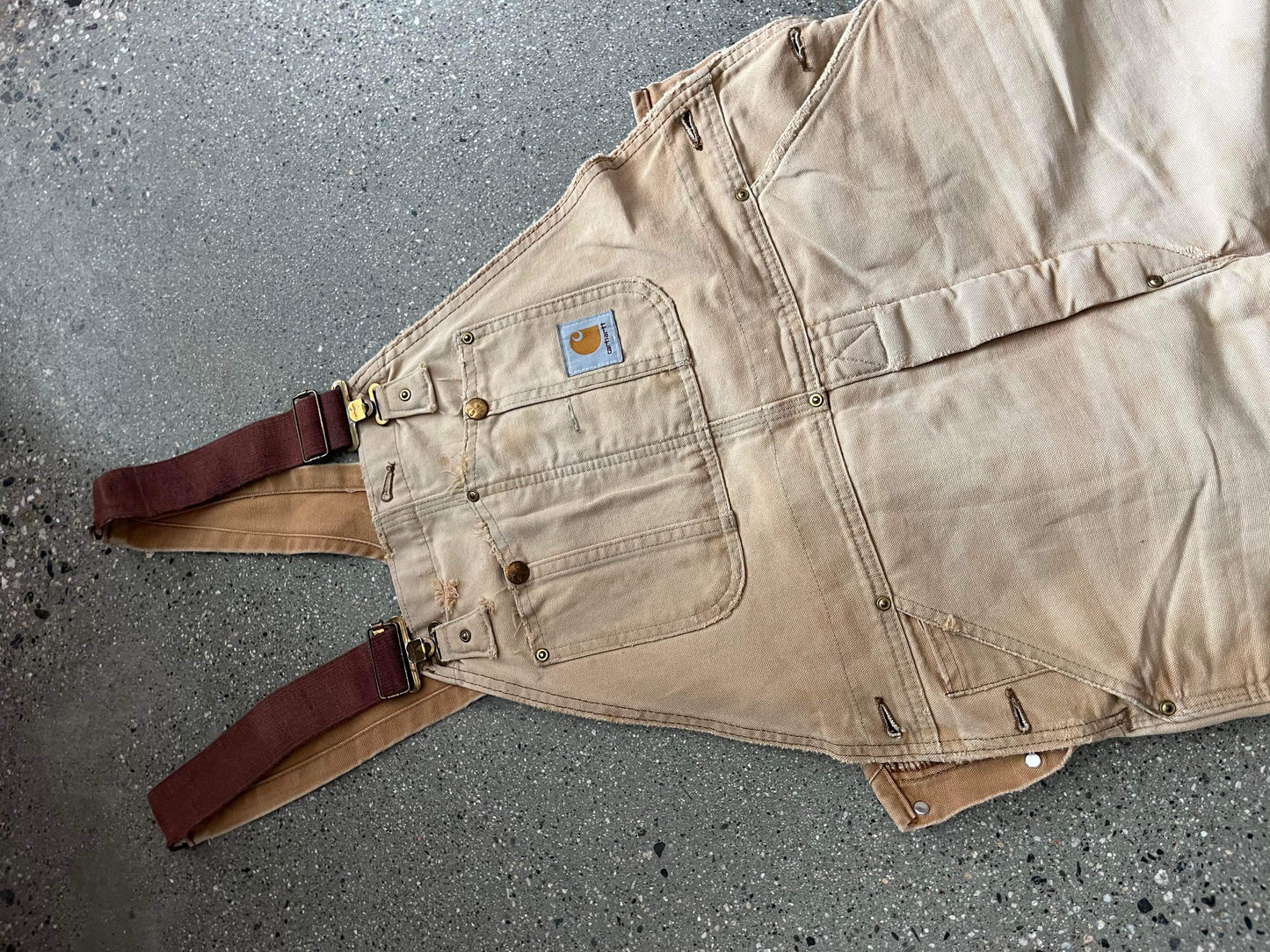 (36”) 80’s Carhartt Overalls