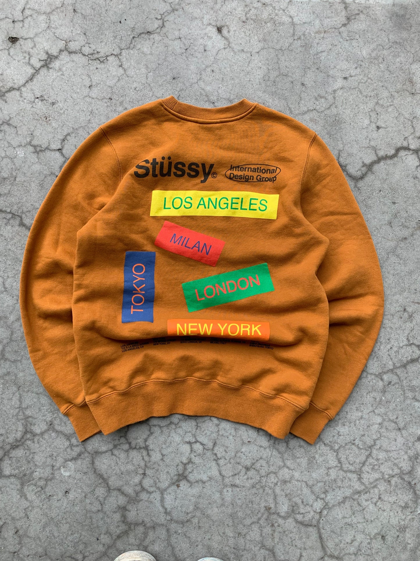 ~ (XS/S) Stussy Logos Crewneck