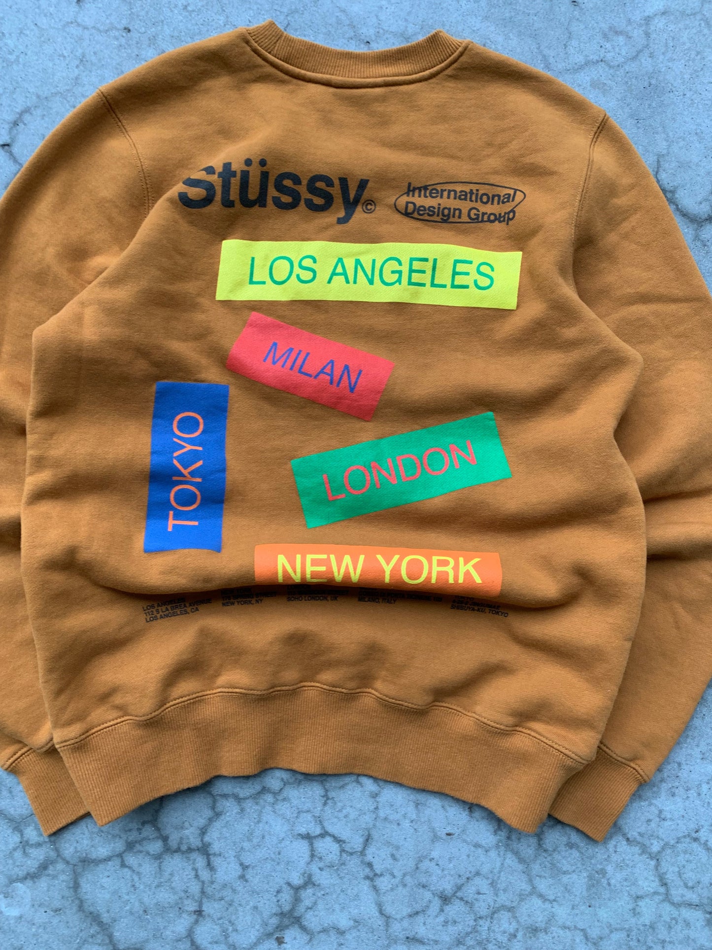 ~ (XS/S) Stussy Logos Crewneck