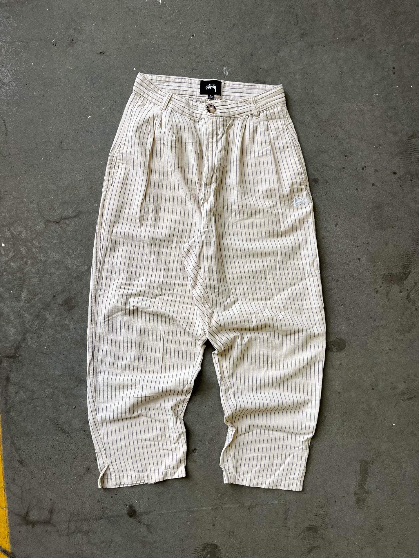 (25”) Stussy Pinstripe Trousers ~