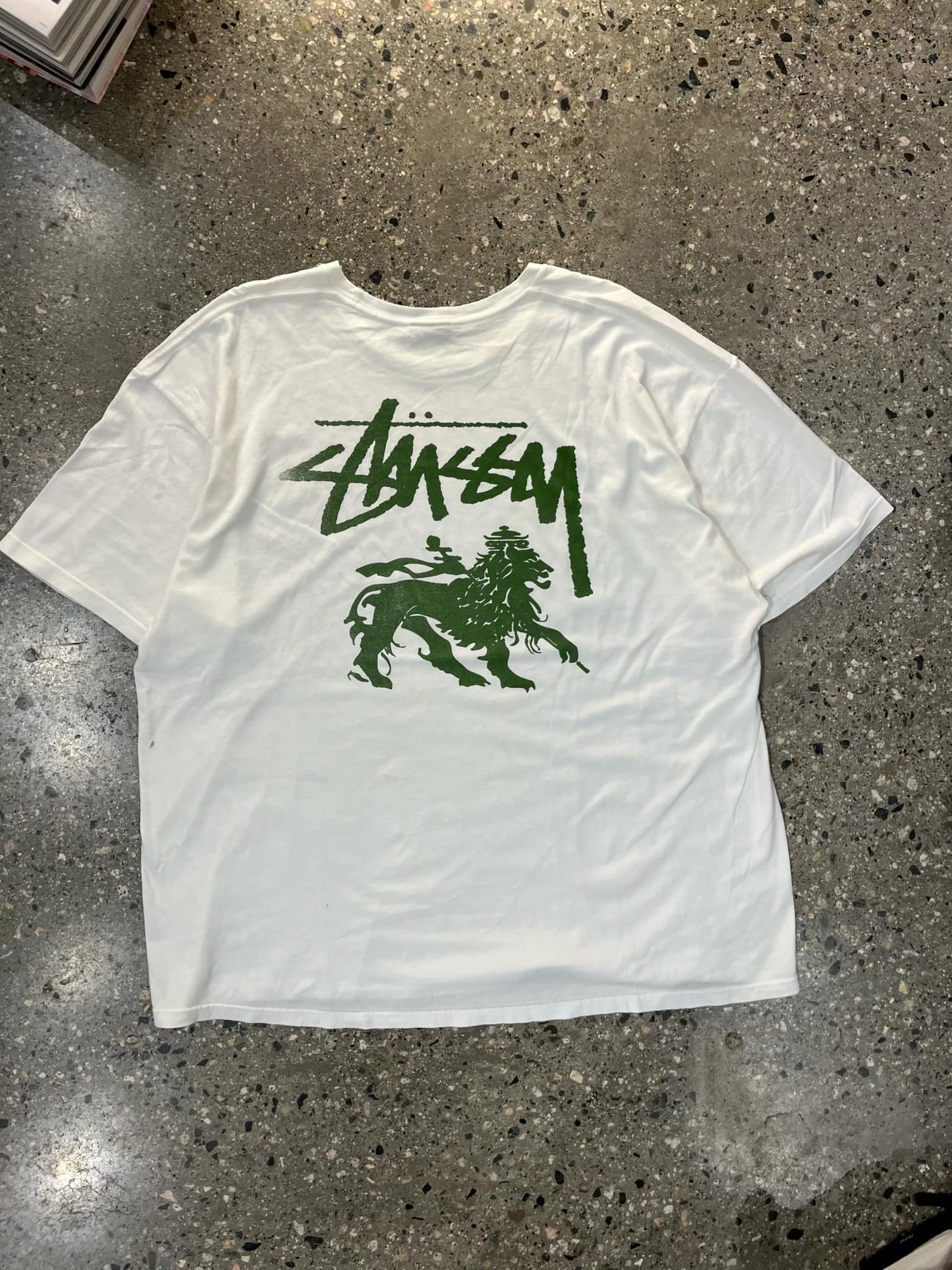 (2X) Stussy Lion Tee