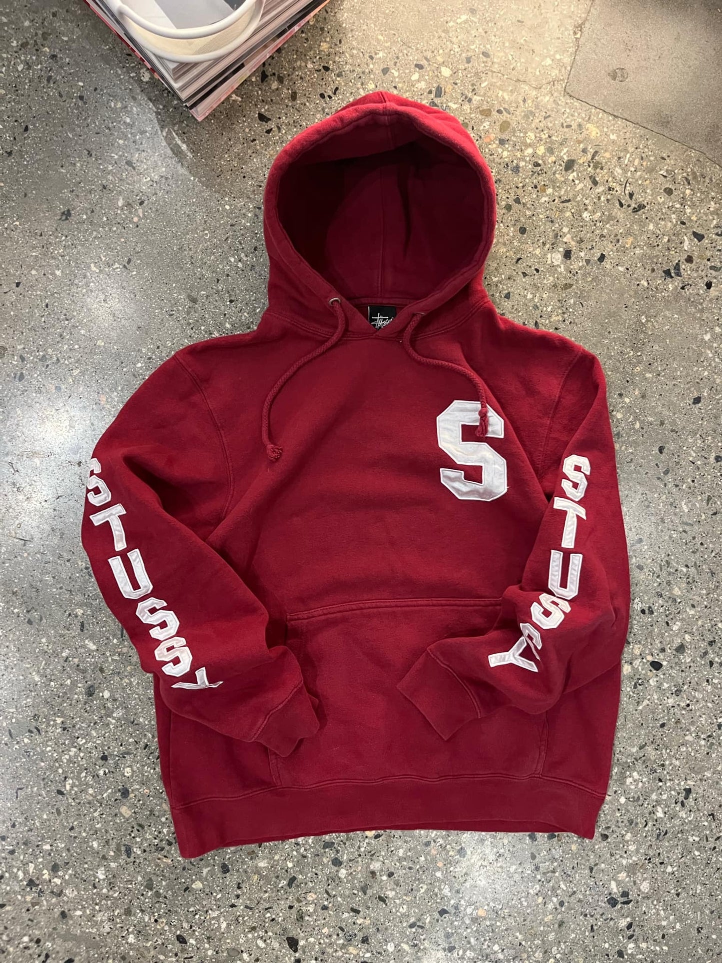 (M/L) Stussy Script Hoodie