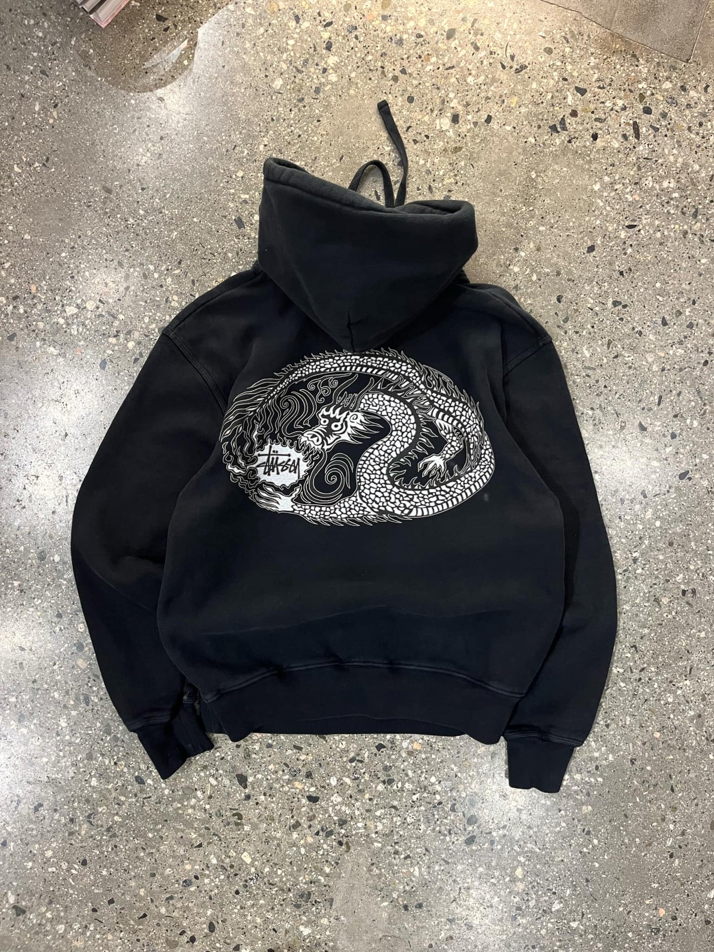 (S) Stussy Doublesided Dragon Hoodie