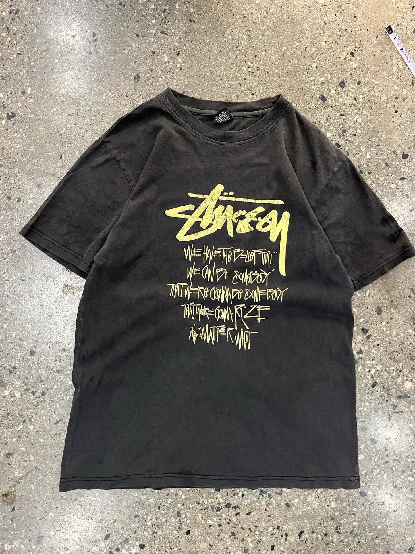 (L) Stussy Poetry Tee