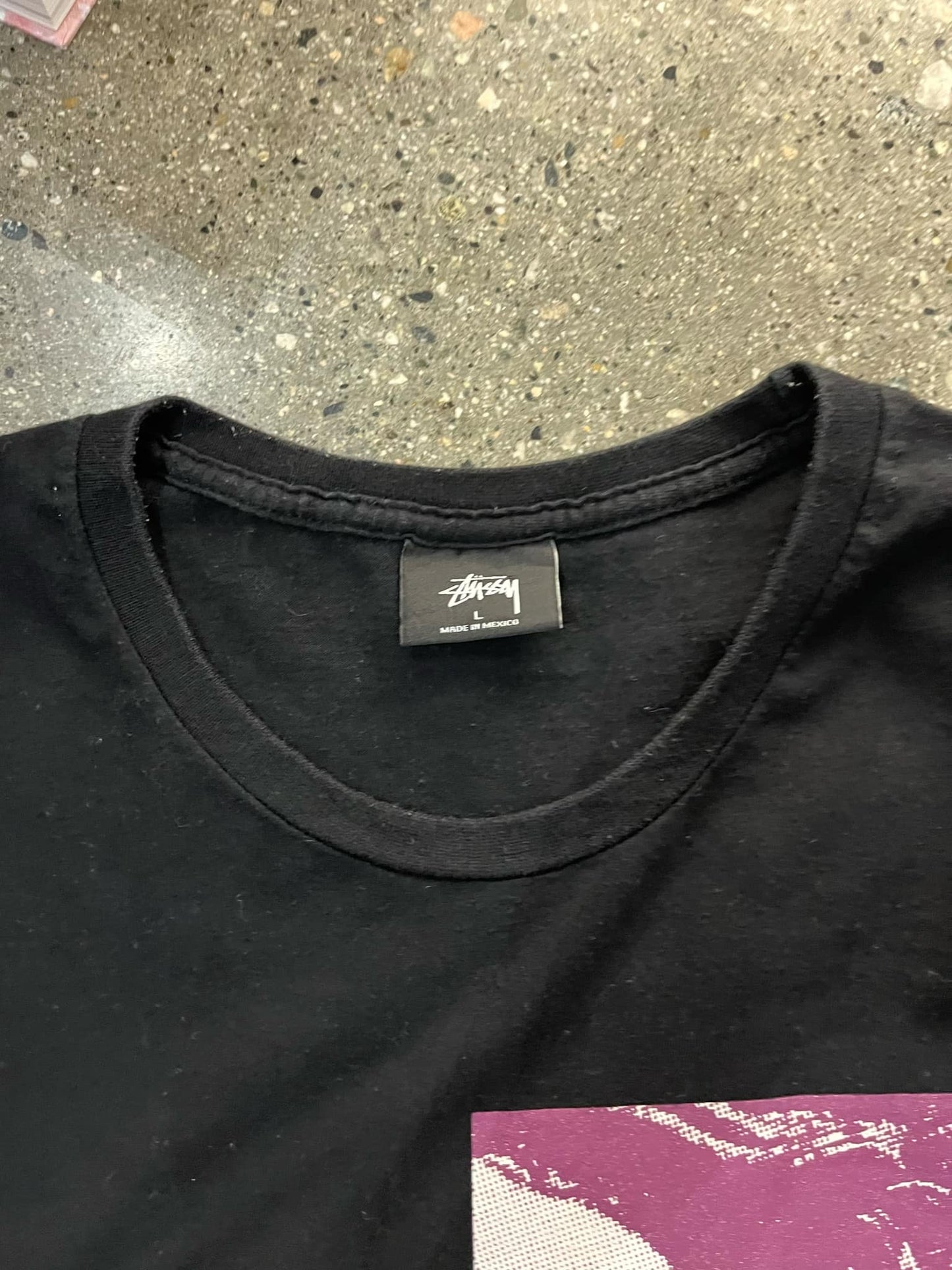 (L/XL) Stussy Intl Venus Half & Half Tee