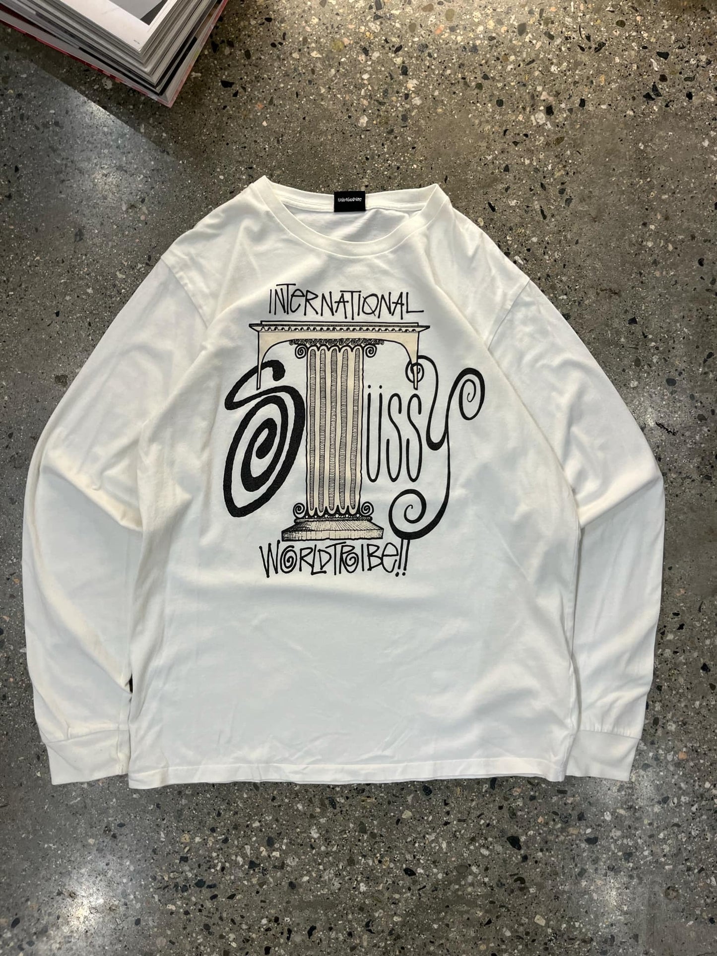 (L) Stussy World Tribe LS