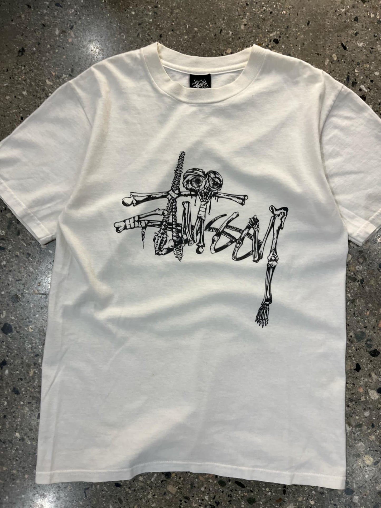 (S) Stussy Tribe Bones Tee