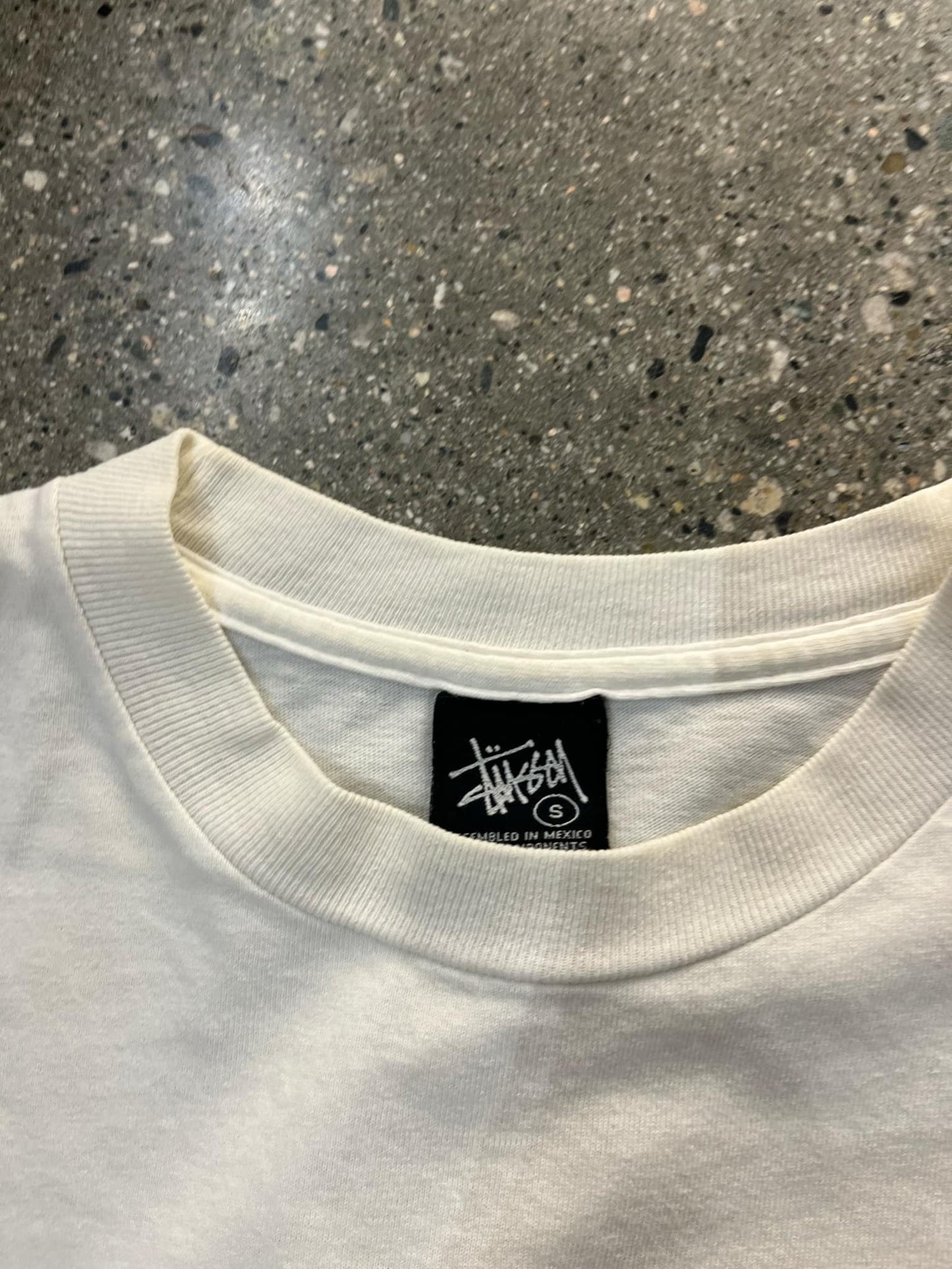 (S) Stussy Tribe Bones Tee