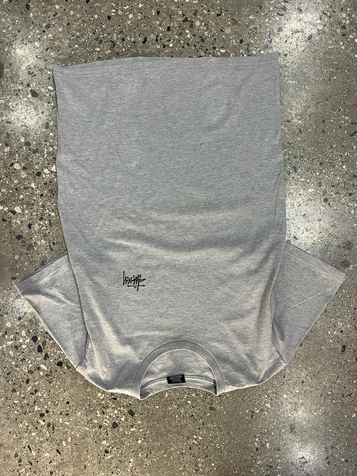 (M) Stussy Grey Script Tee