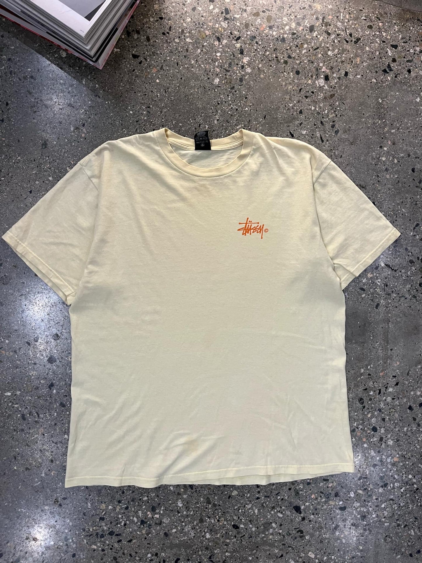 (L/XL) Stussy Script Tee