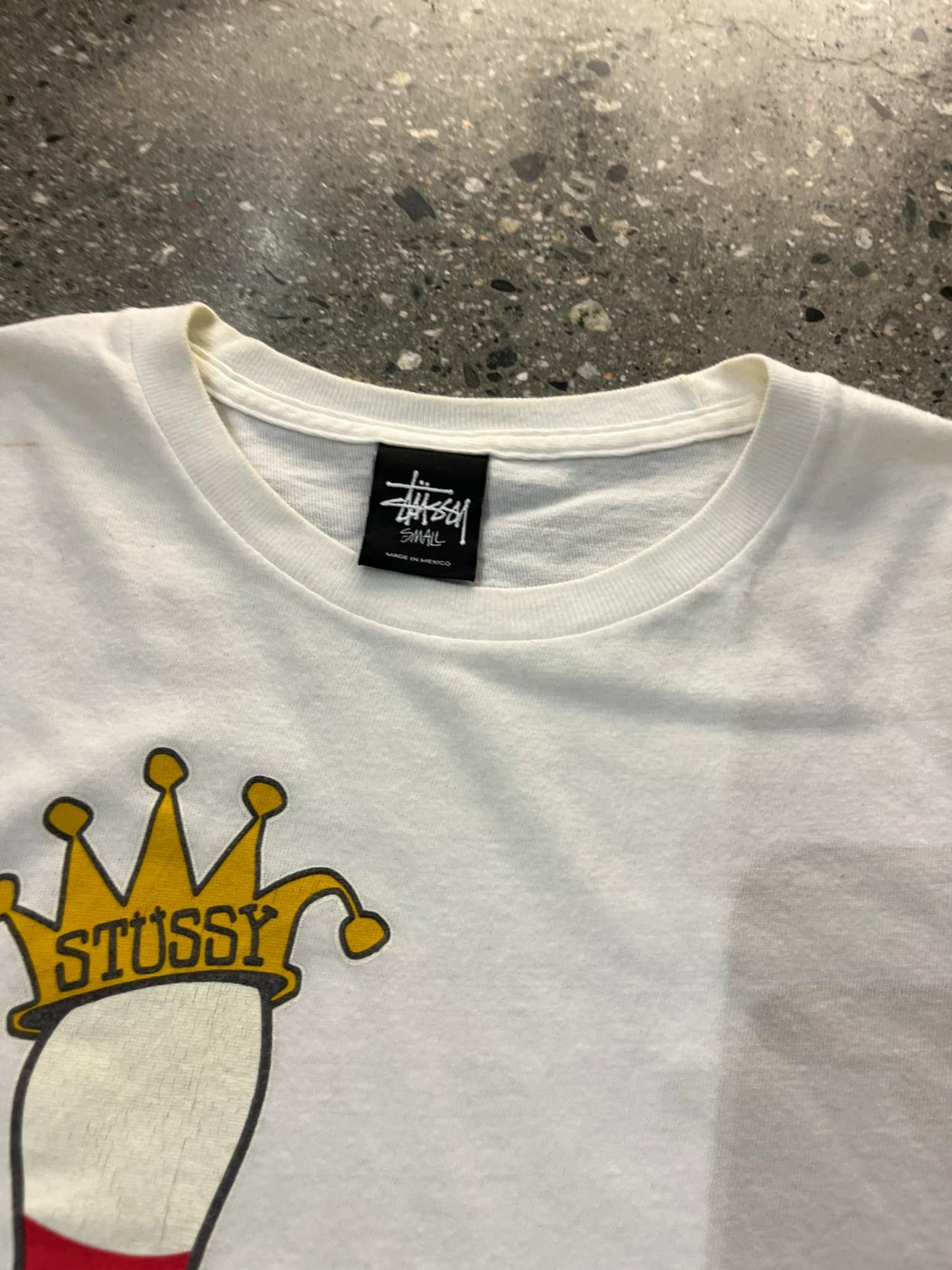 (S) Stussy King Pin Gear Tee