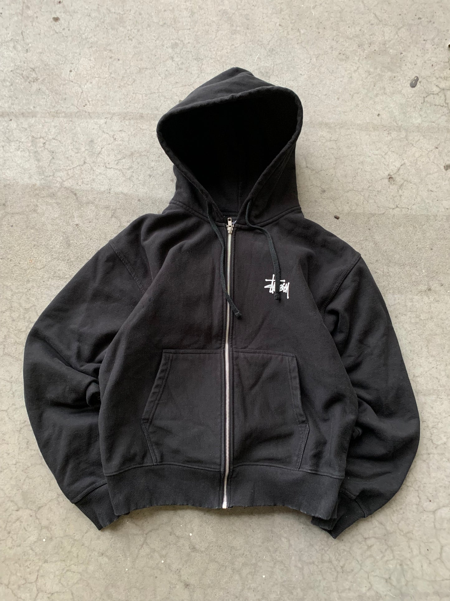 (S/M) Stussy Thick Zip Up