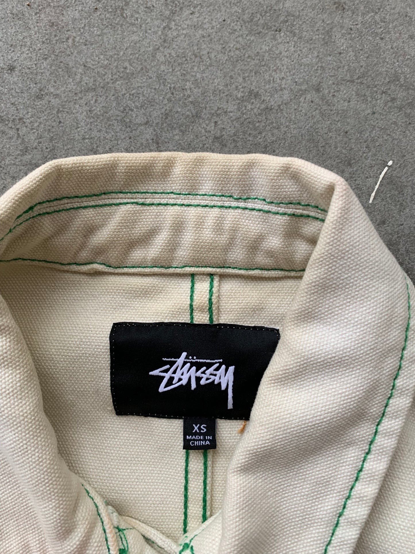 (XS) Stussy Contrast Stitch Workwear Chore