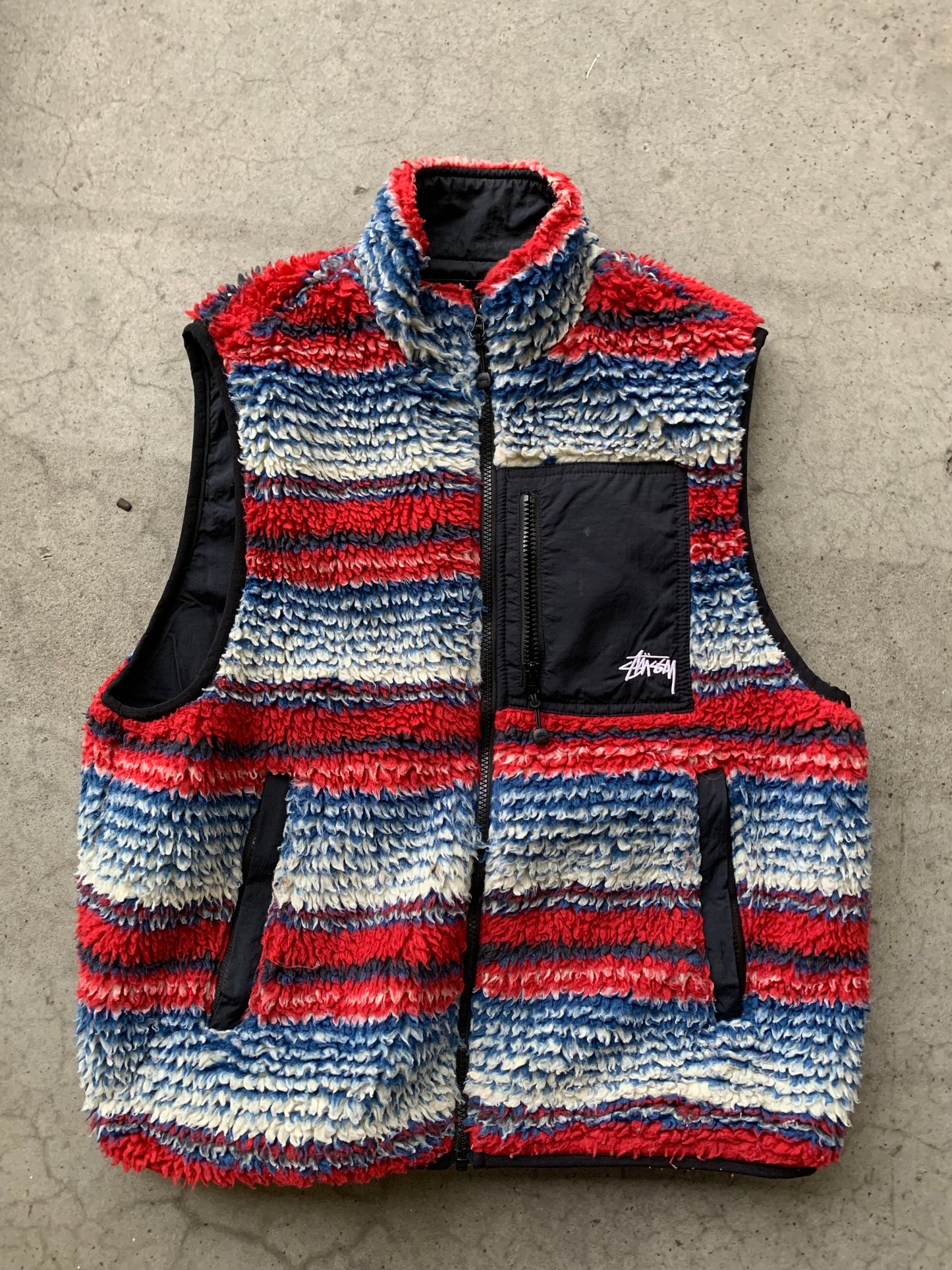 (M) Stussy Sherpa Vest