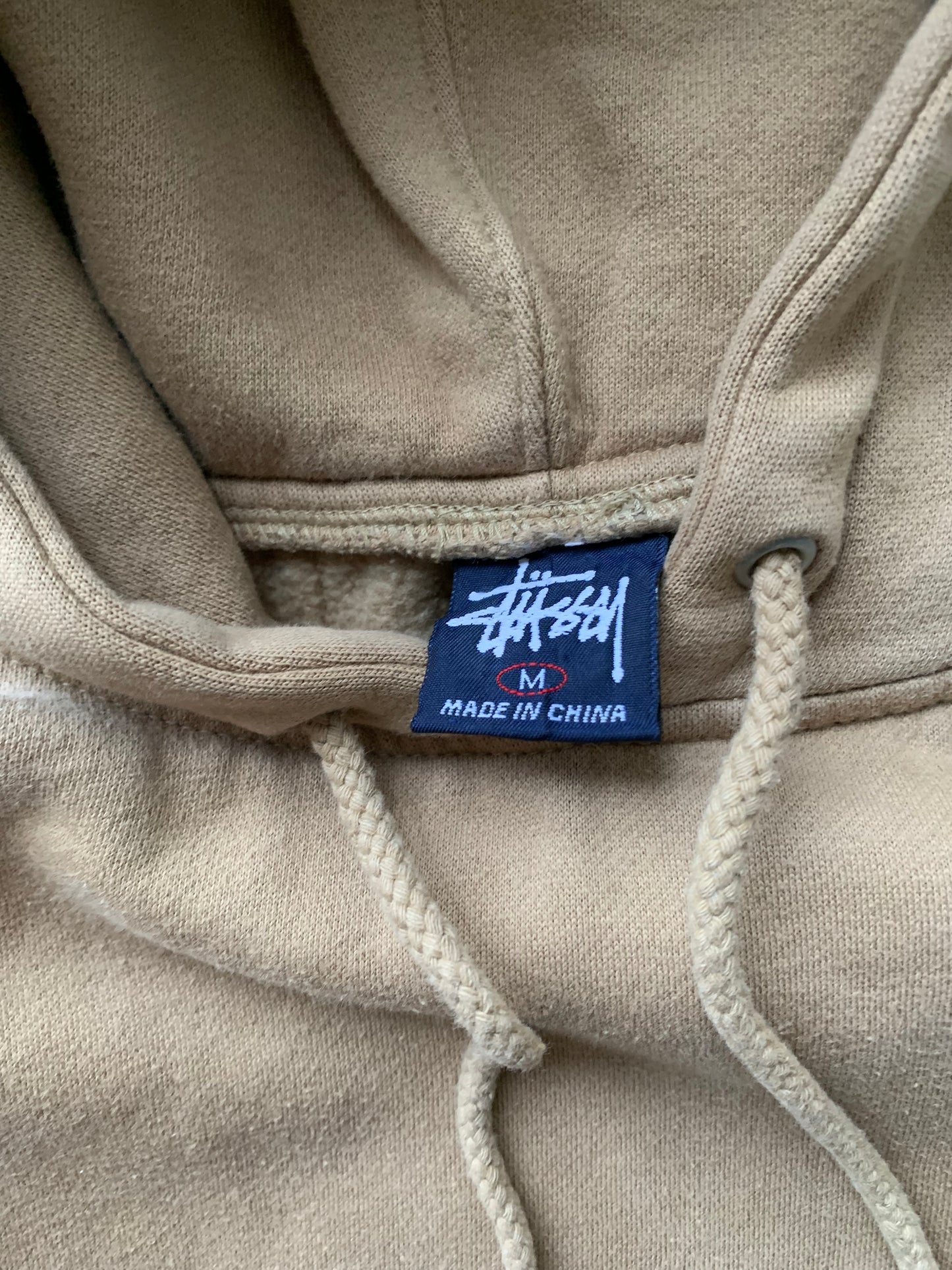 (S) 90’s Stussy Cafe Brown Hoodie