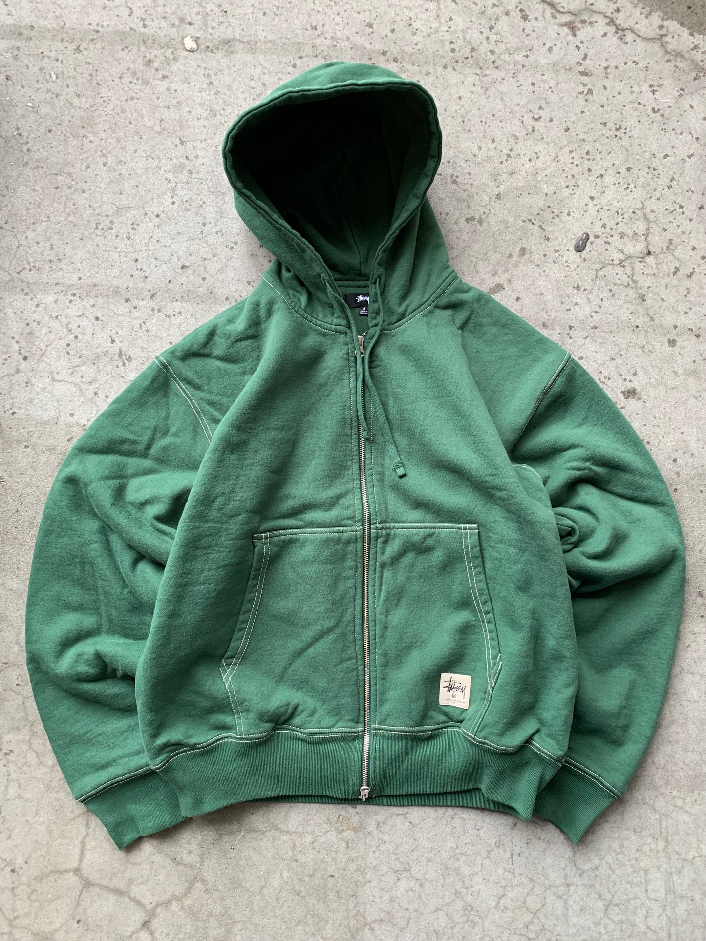 (S/M) Stussy Workwear Contrast Tracksuit