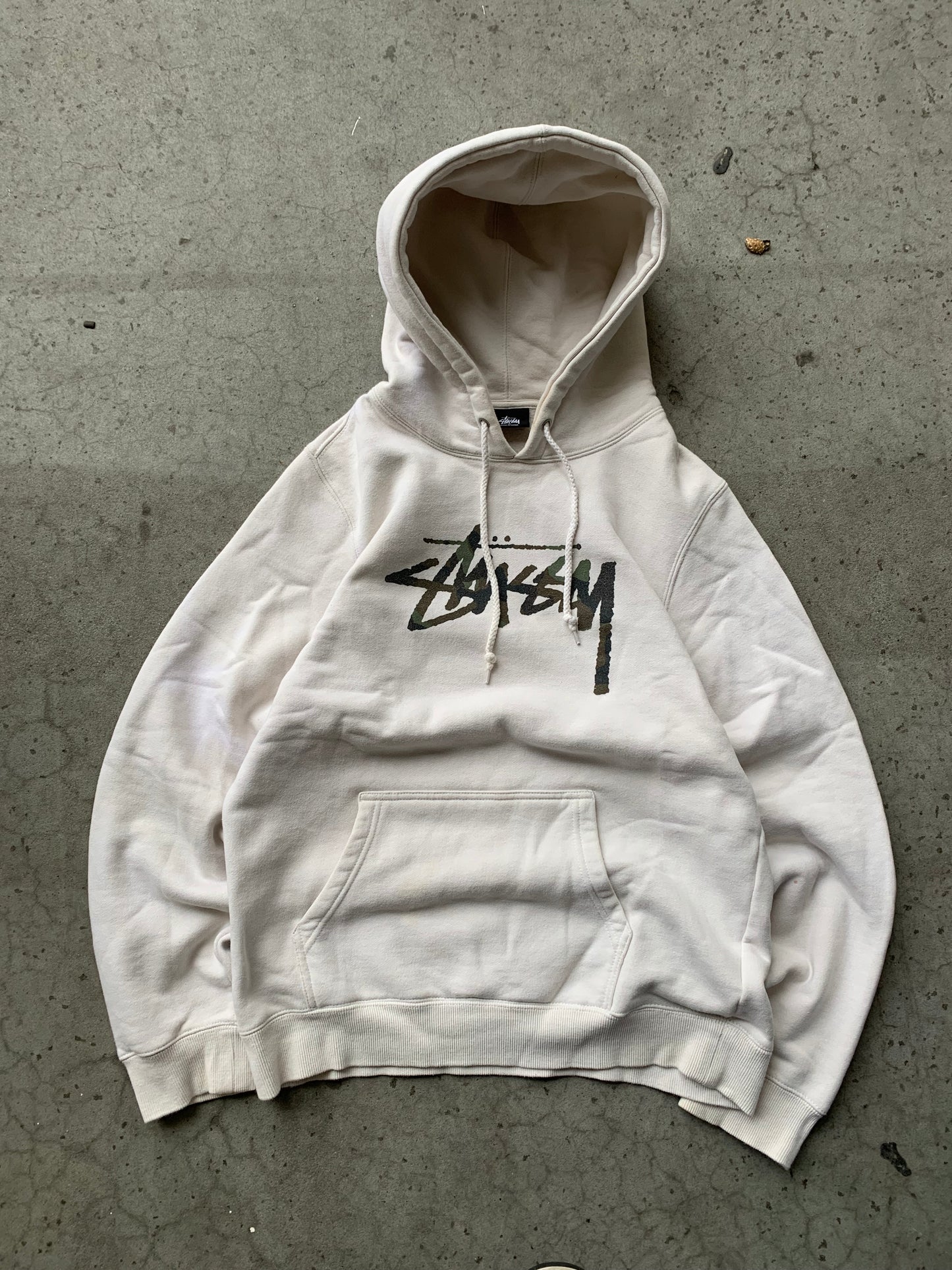 (S/M) Stussy Script Hoodie