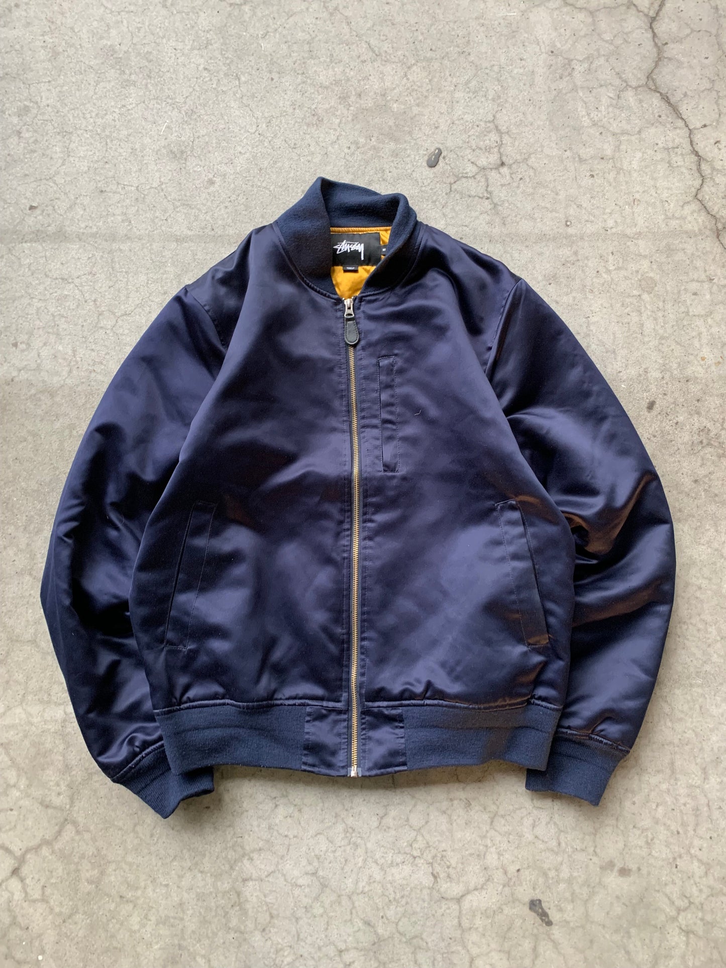 (M) Stussy Varsity Jacket