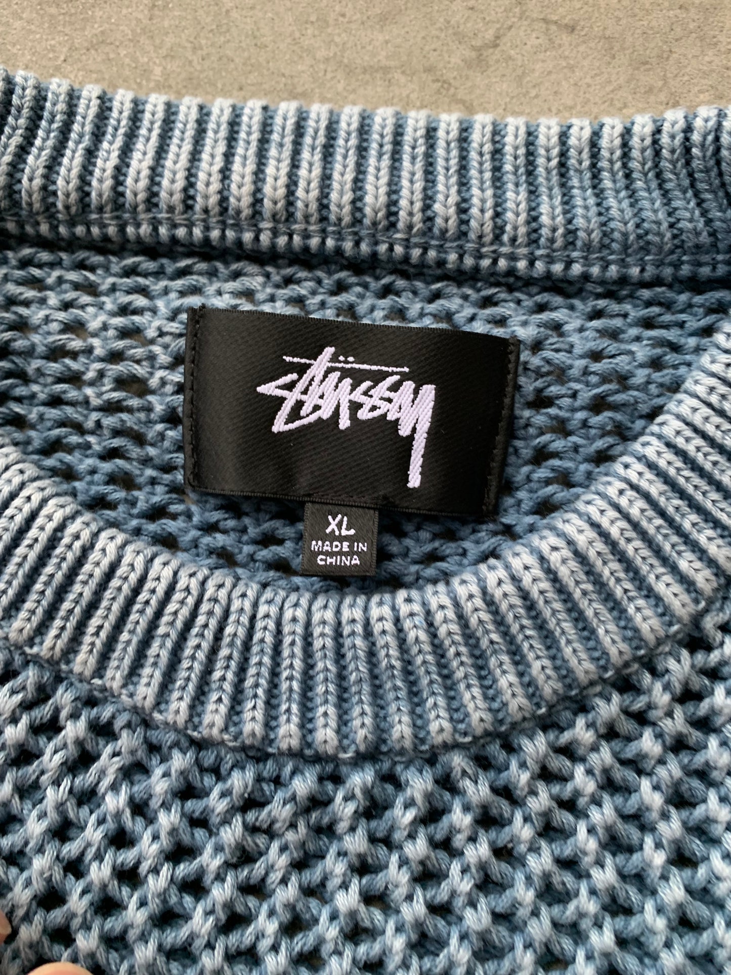 (XL) Stussy Crotchet Knit