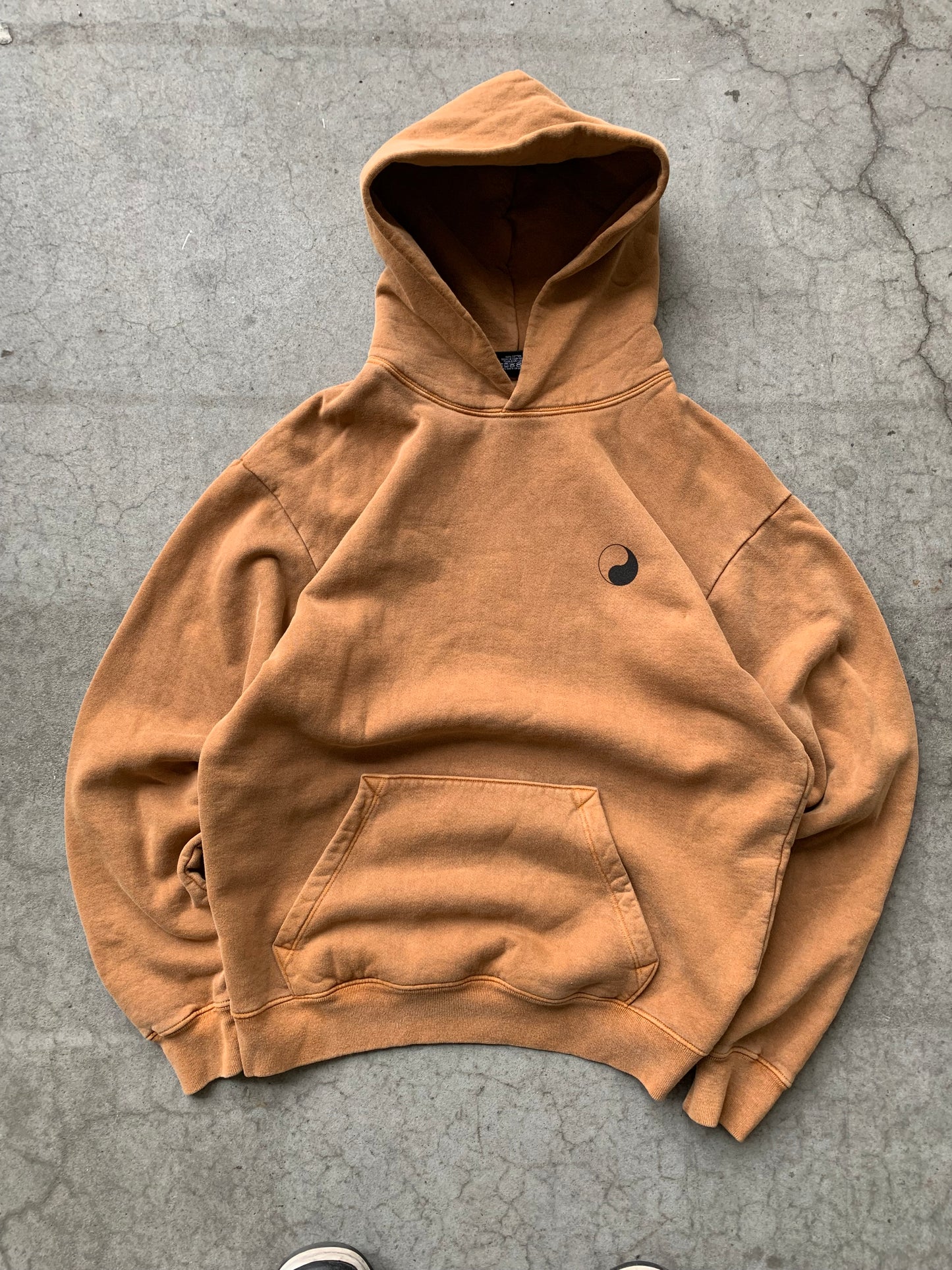 (L) Stussy x Our Legacy Cafe Brown Hoodie