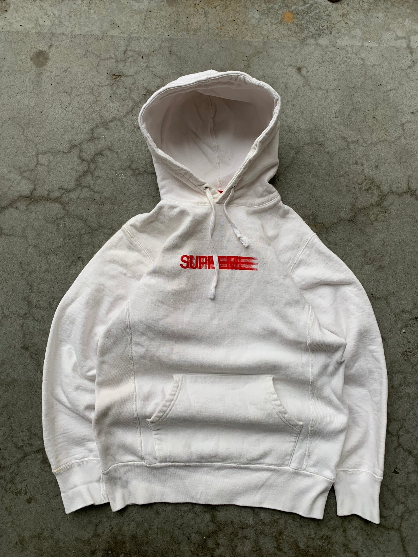 (S) Supreme Motion Logo Hoodie