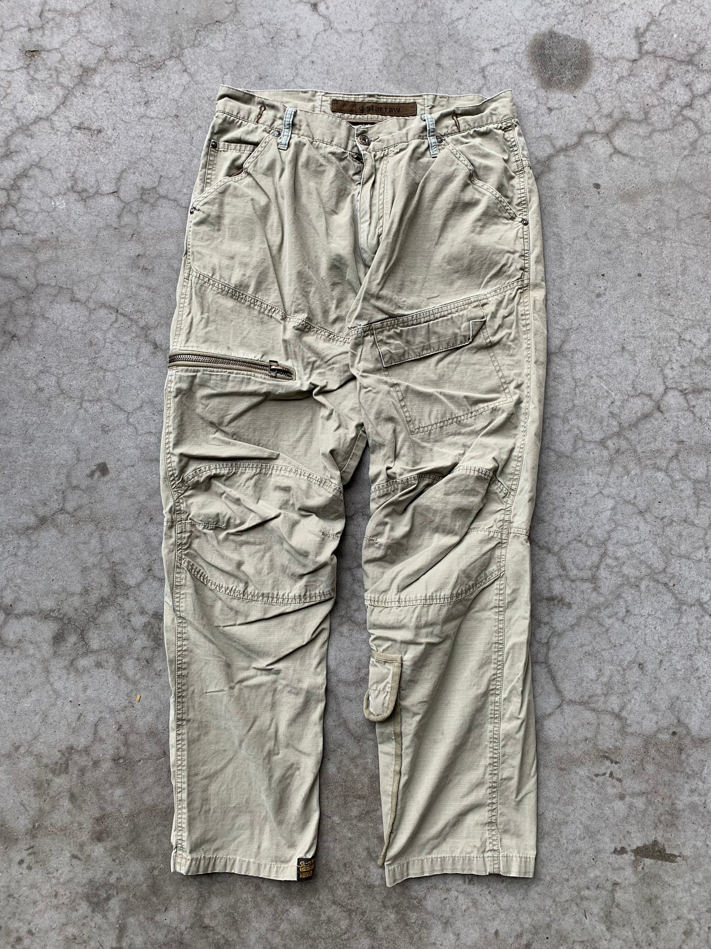 (34”) G-Star Raw Multi Pocket Utility Cargos