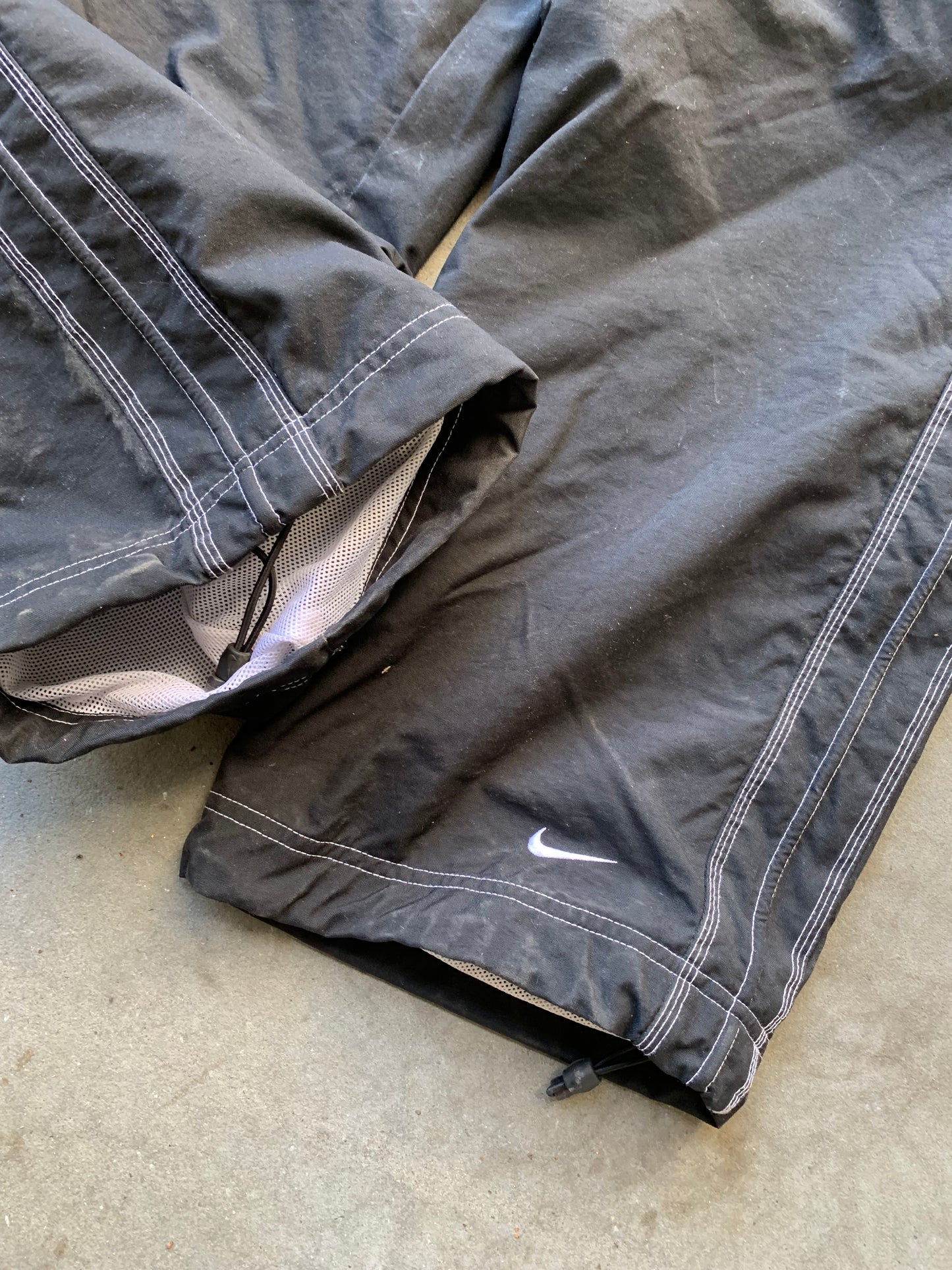 (S) 00’s Nike Contrast Stitch Windbreaker Parachute Pants