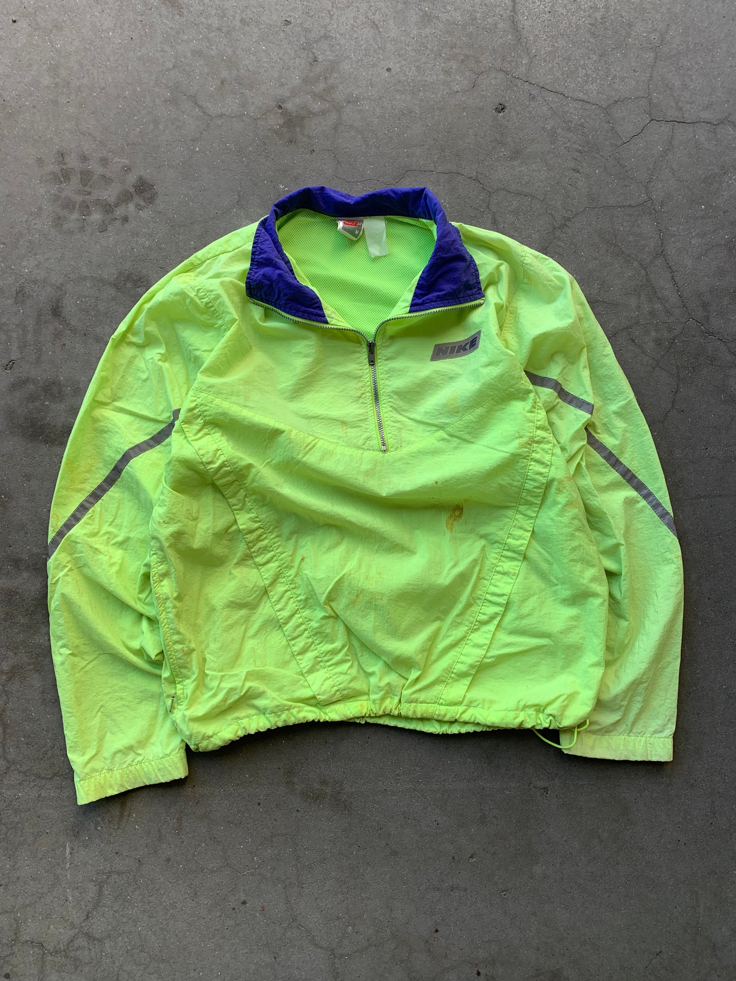 (S/M) 80’s Nike Q Zip Windbreaker