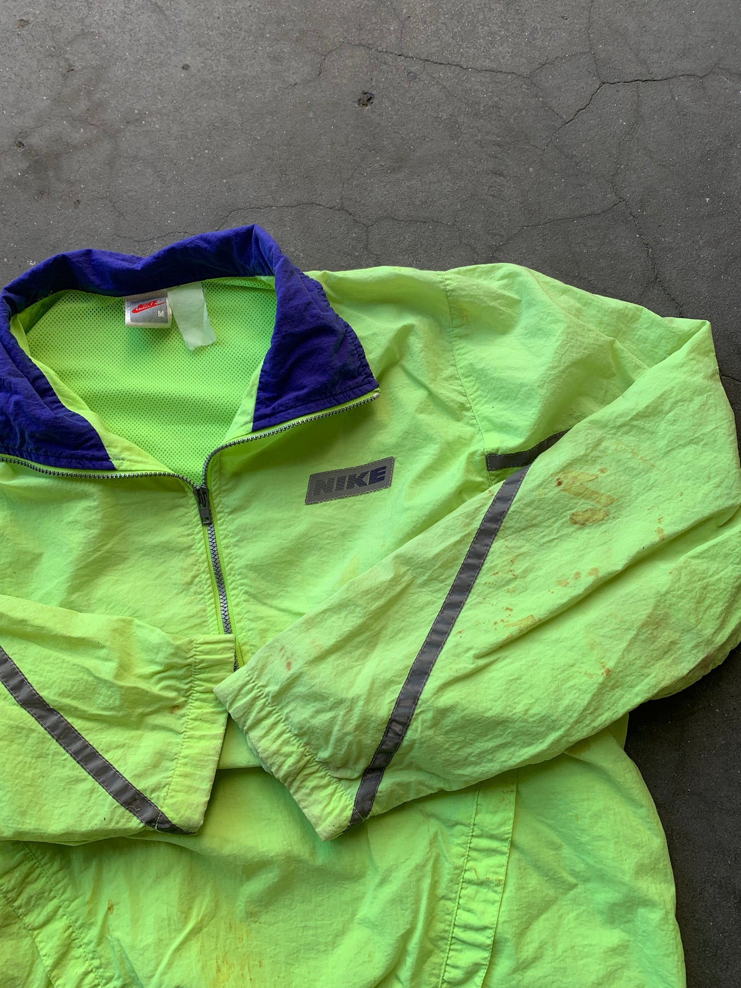 (S/M) 80’s Nike Q Zip Windbreaker