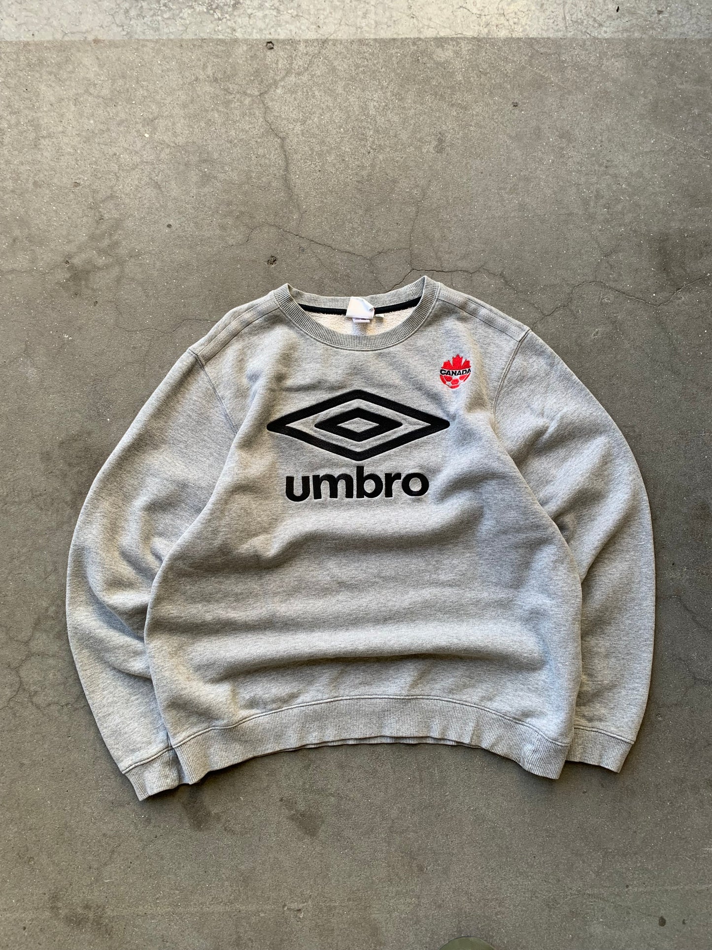 (S/M) Umbro Canada Soccer Crewneck