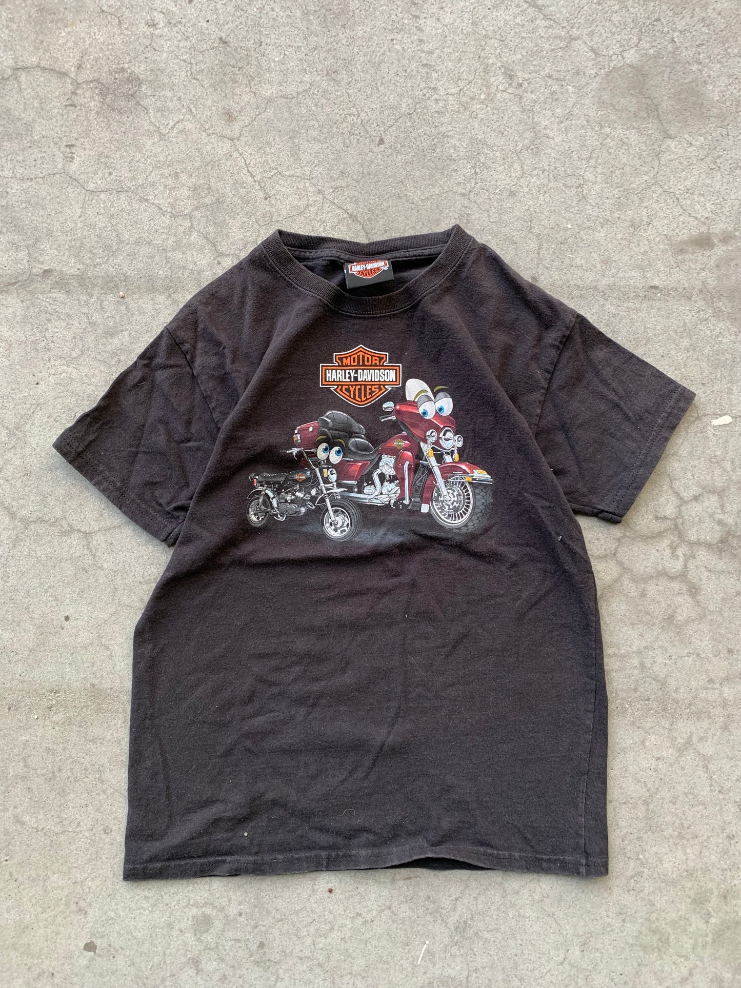 (M) Harley Davidson Baby Tee Style