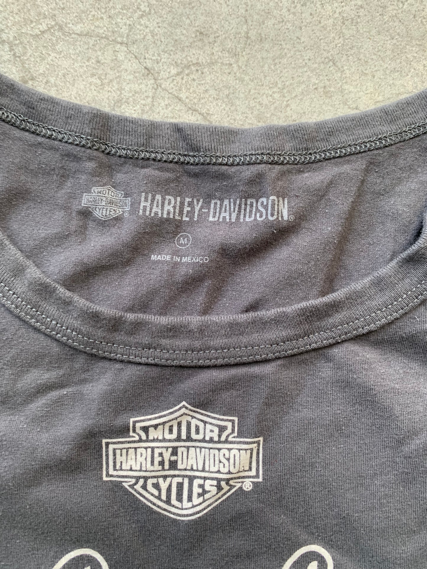 (M) Harley Davidson Bad Choices Womens Tank