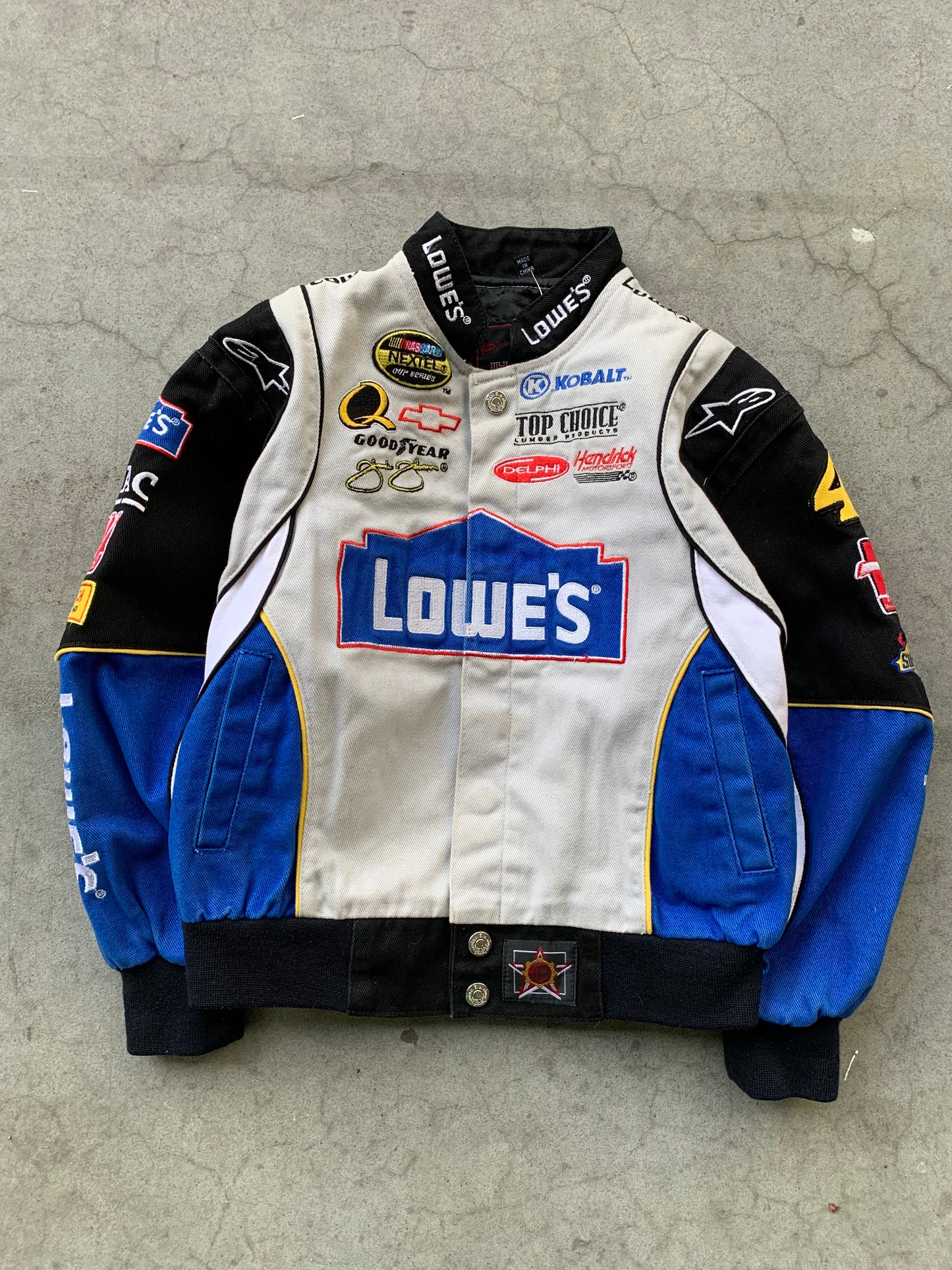 (Youth M) Lowes Nascar Racing Jacket