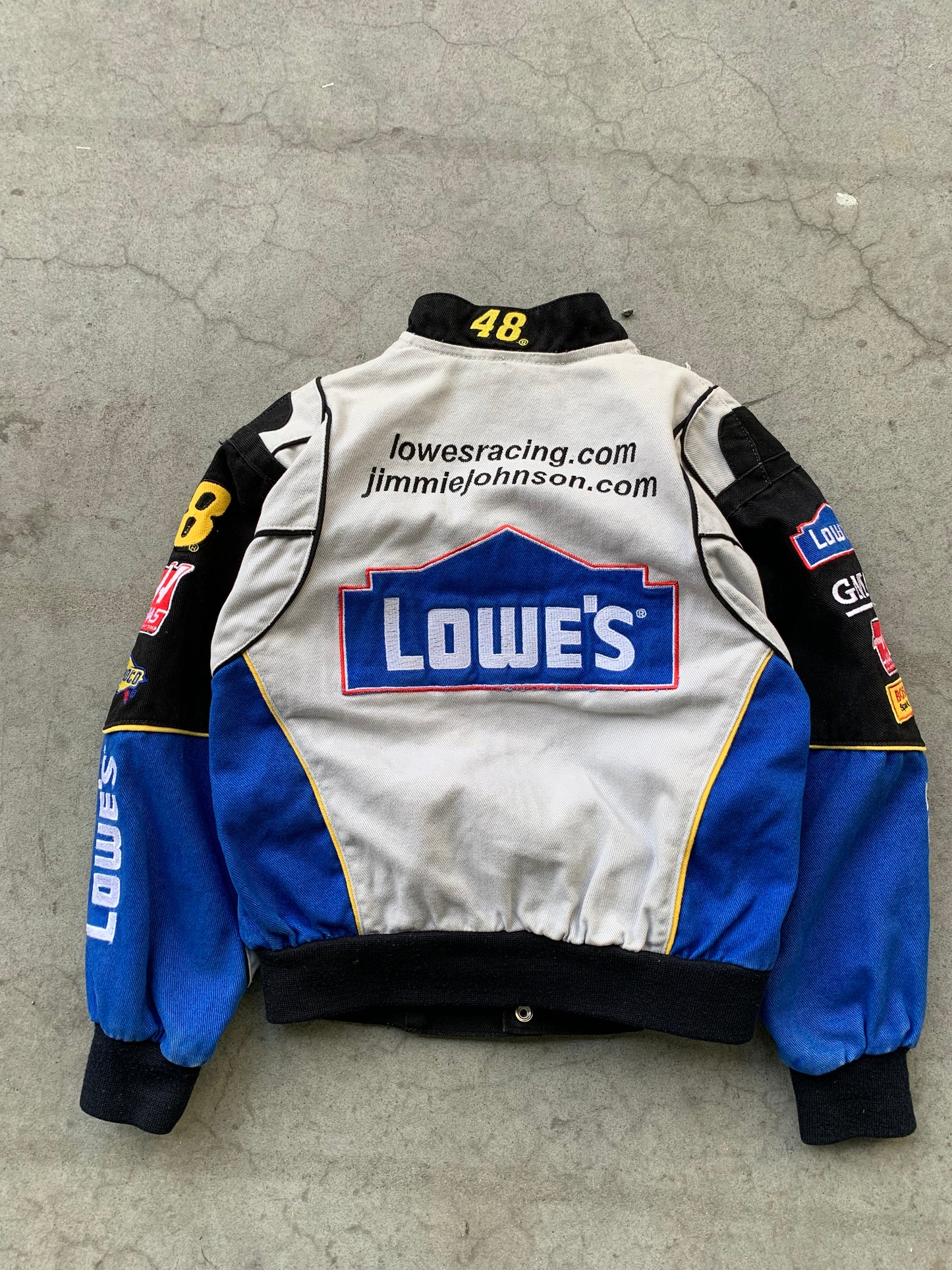 (Youth M) Lowes Nascar Racing Jacket