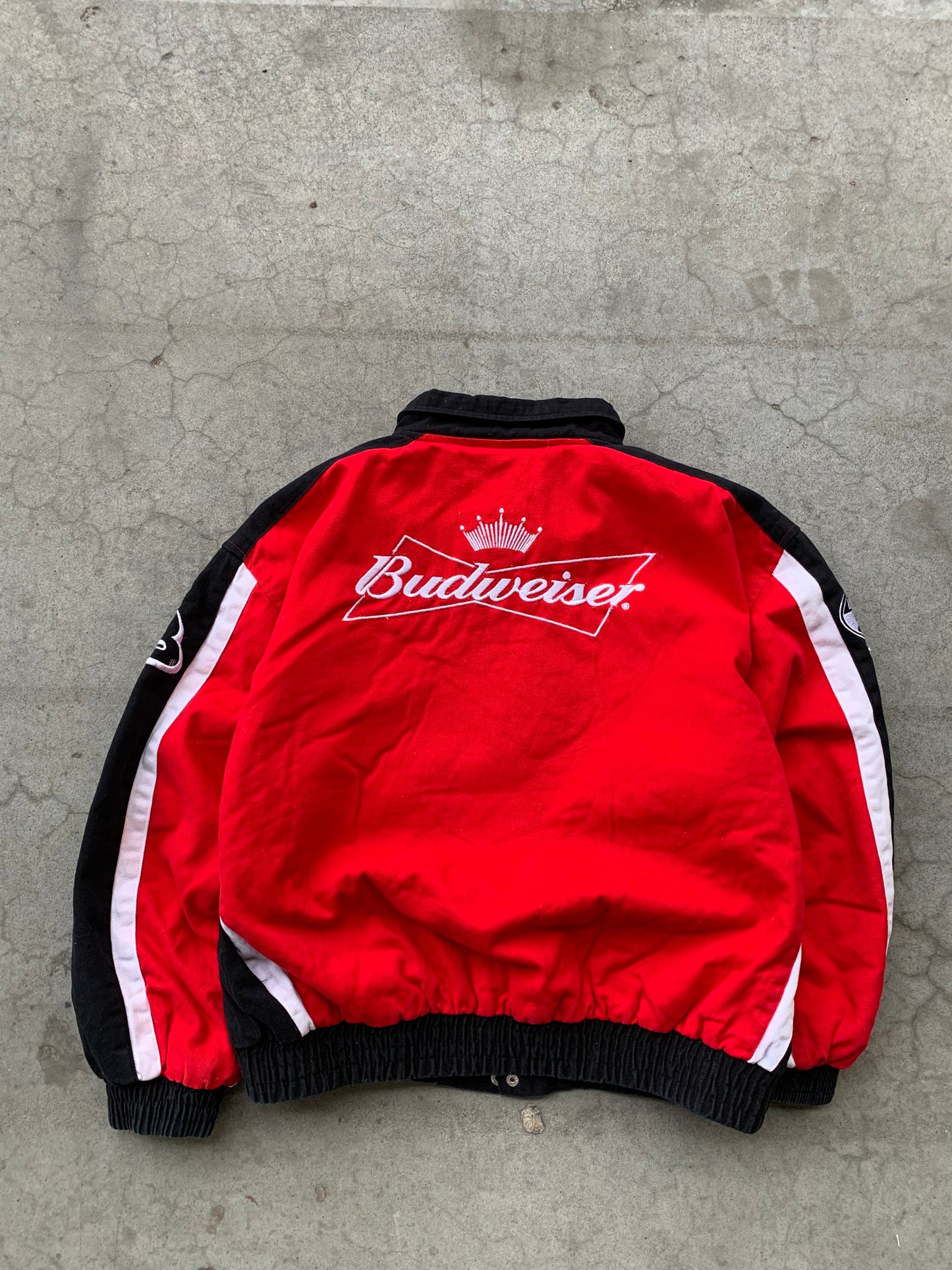 (S) Bud King of Beers Racing Jacket