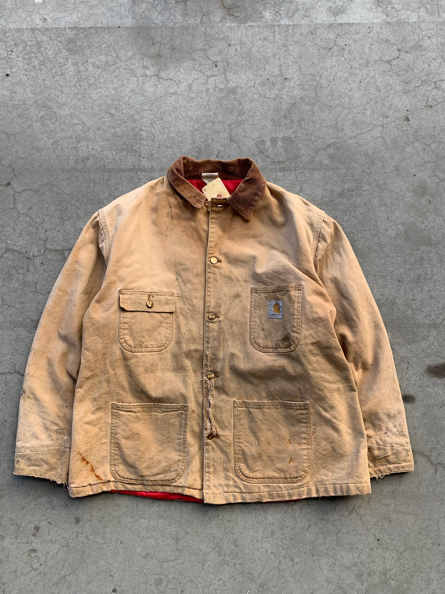 (L/XL) 80s/90s Carhartt Chore Jacket