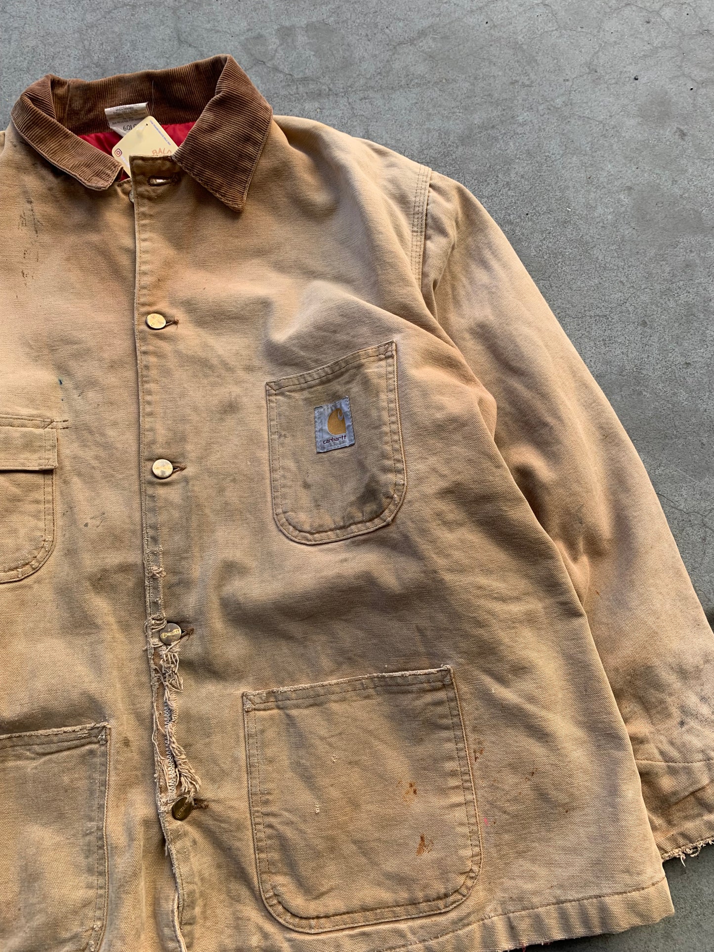(L/XL) 80s/90s Carhartt Chore Jacket
