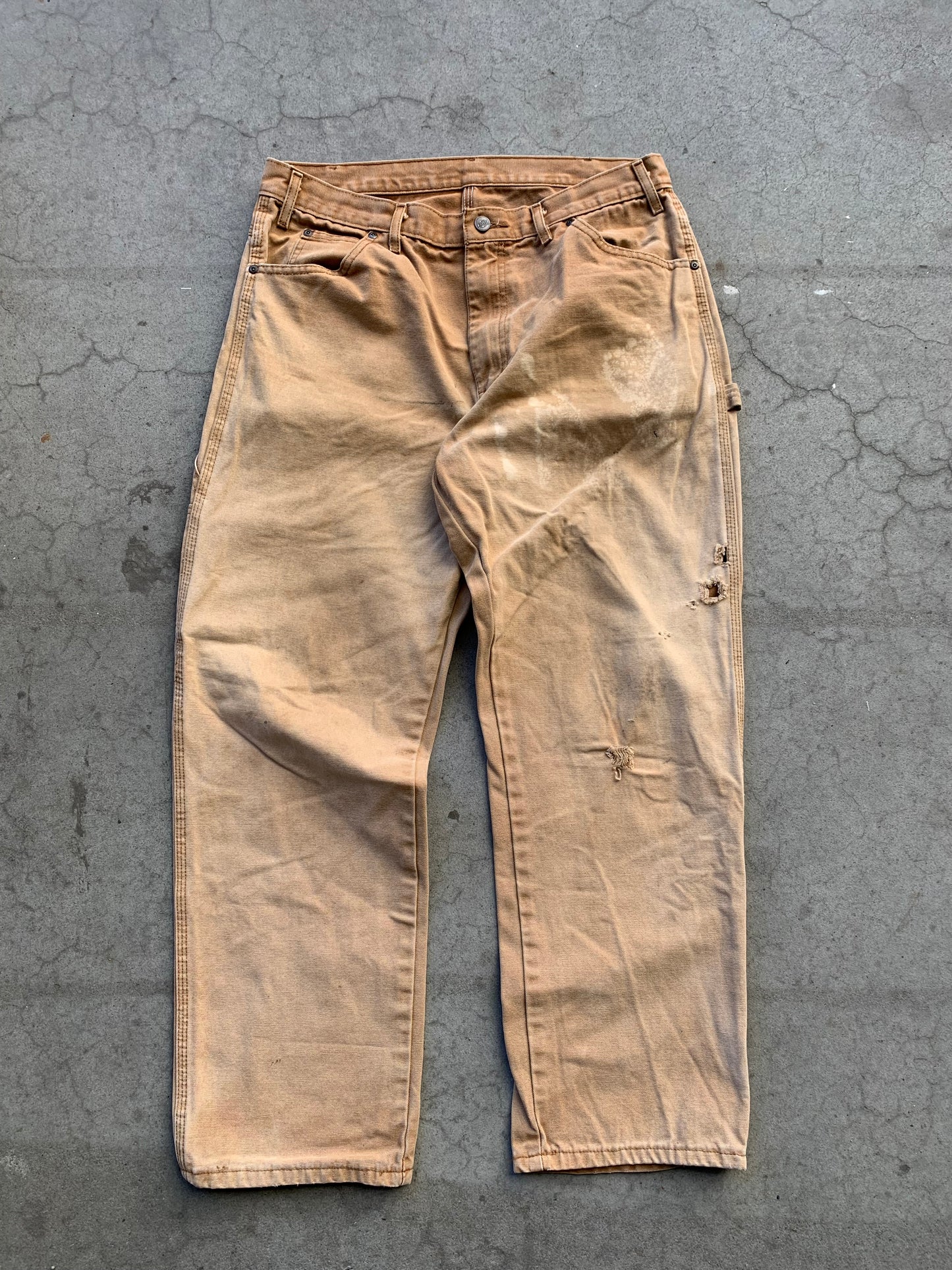 (34”) Sunfaded Dickies Carpenter Pants