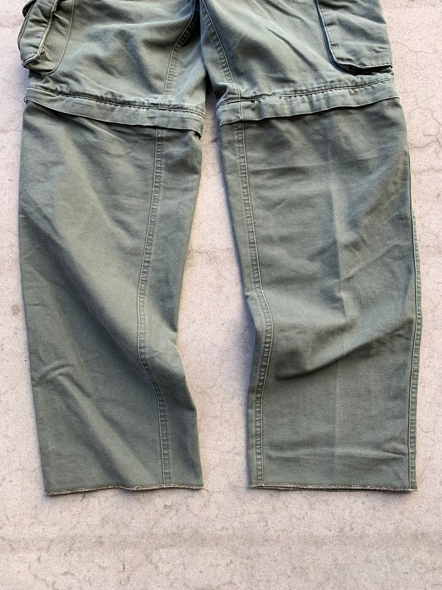 (28”) Green Military Scout Cargos