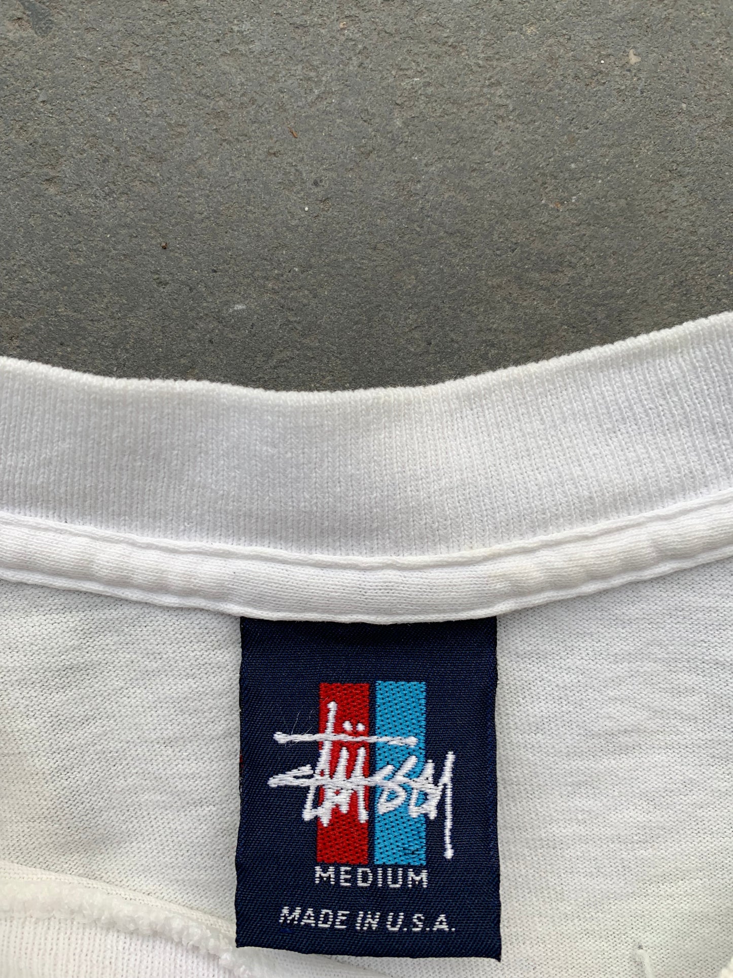 (S/M) 90’s Interlocked S Stussy Tee